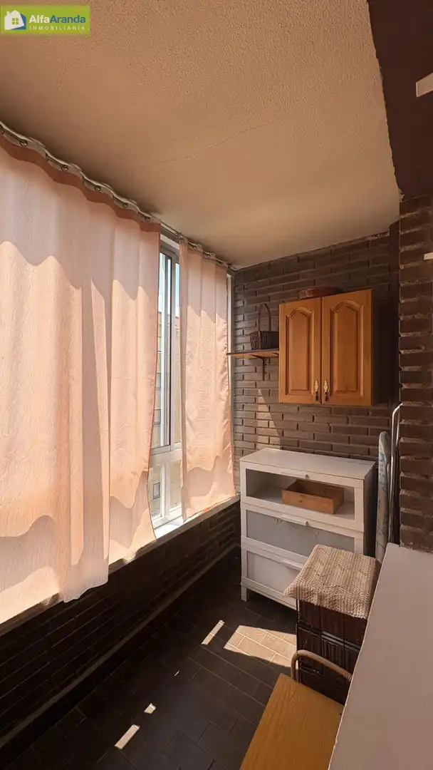 Bedroom of Flat for rent in Aranda de Duero  with Heating, Parquet flooring and Terrace