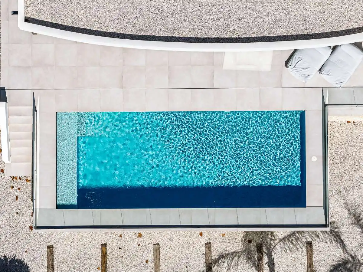 Piscina de Casa o xalet en venda en La Fustera  