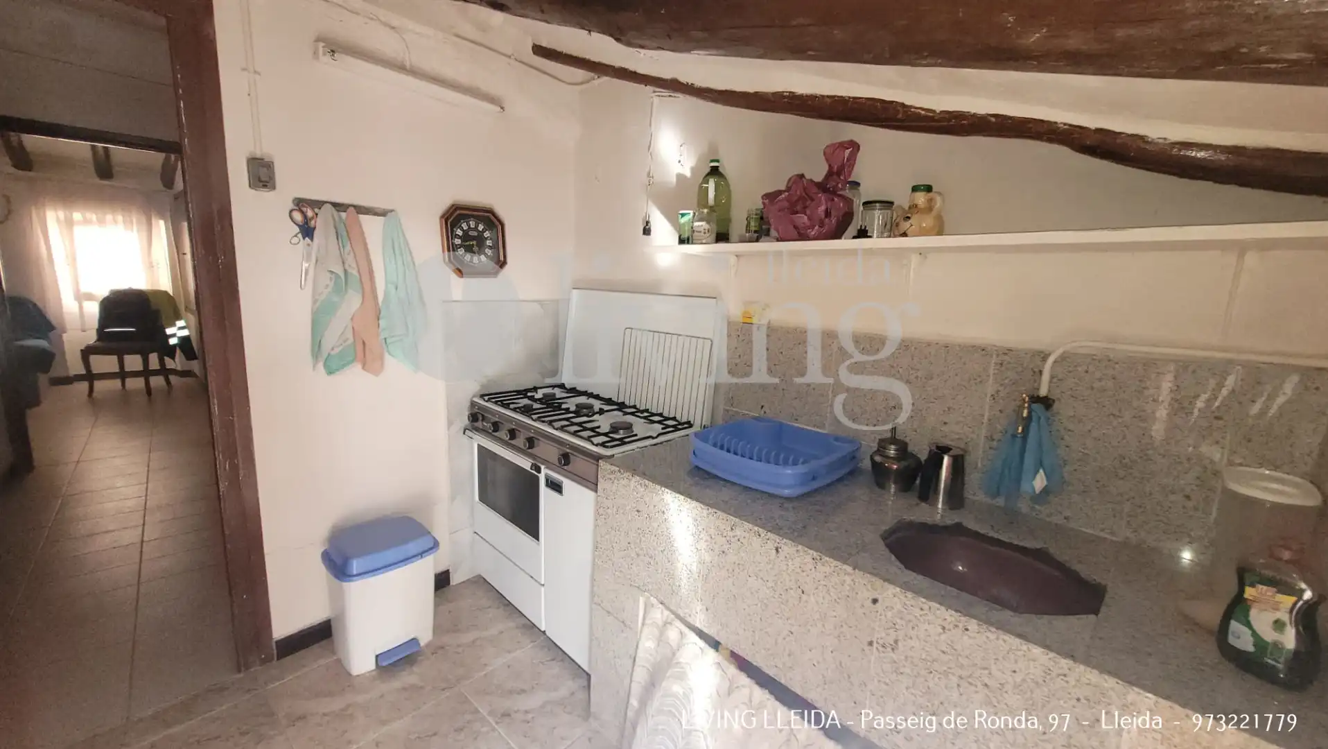 Cuina de Casa o xalet en venda en La Granadella amb Calefacció, Jardí privat i Traster