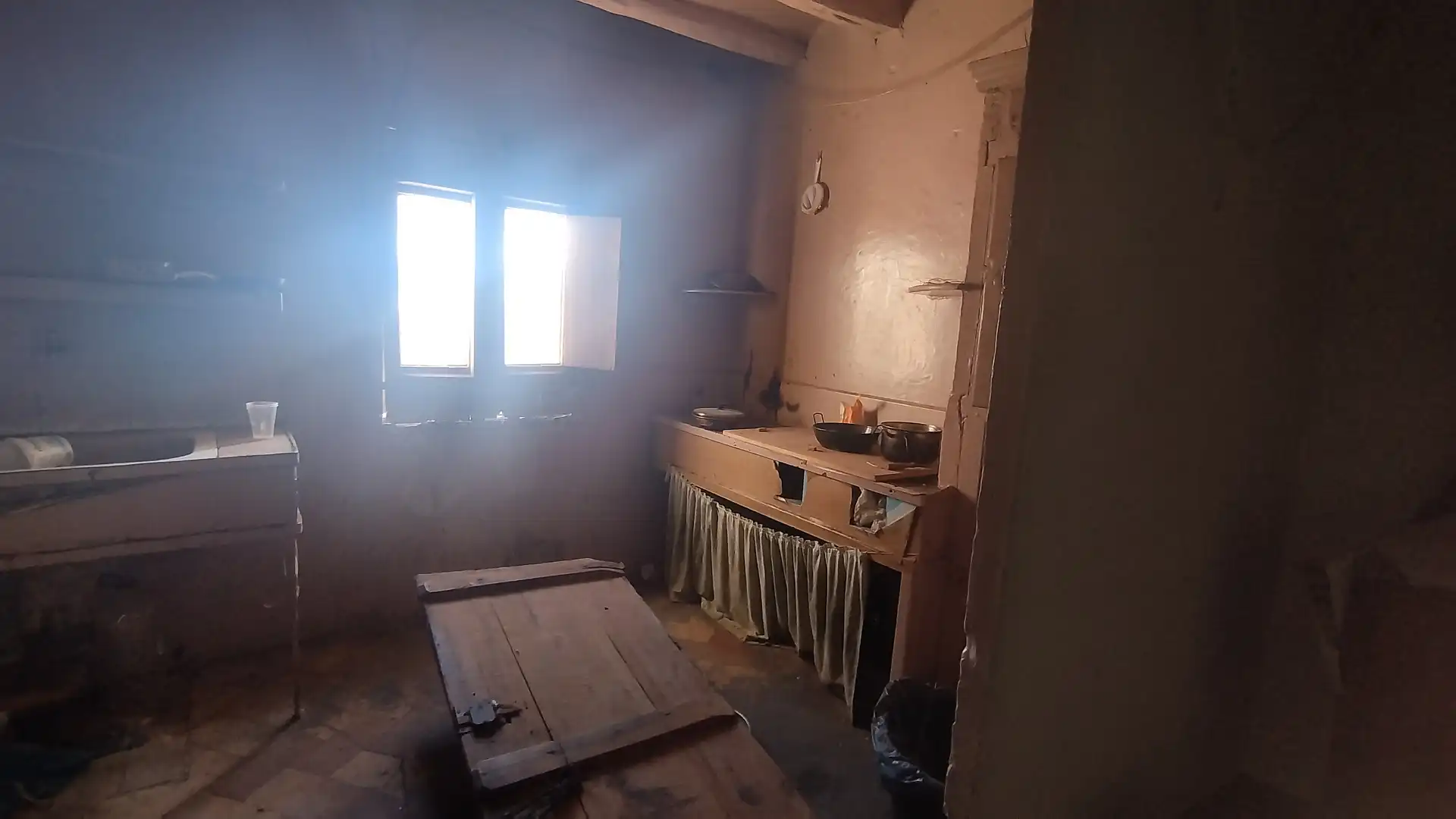 Cocina de Finca rústica en venta en Castillonroy con Jardín privado