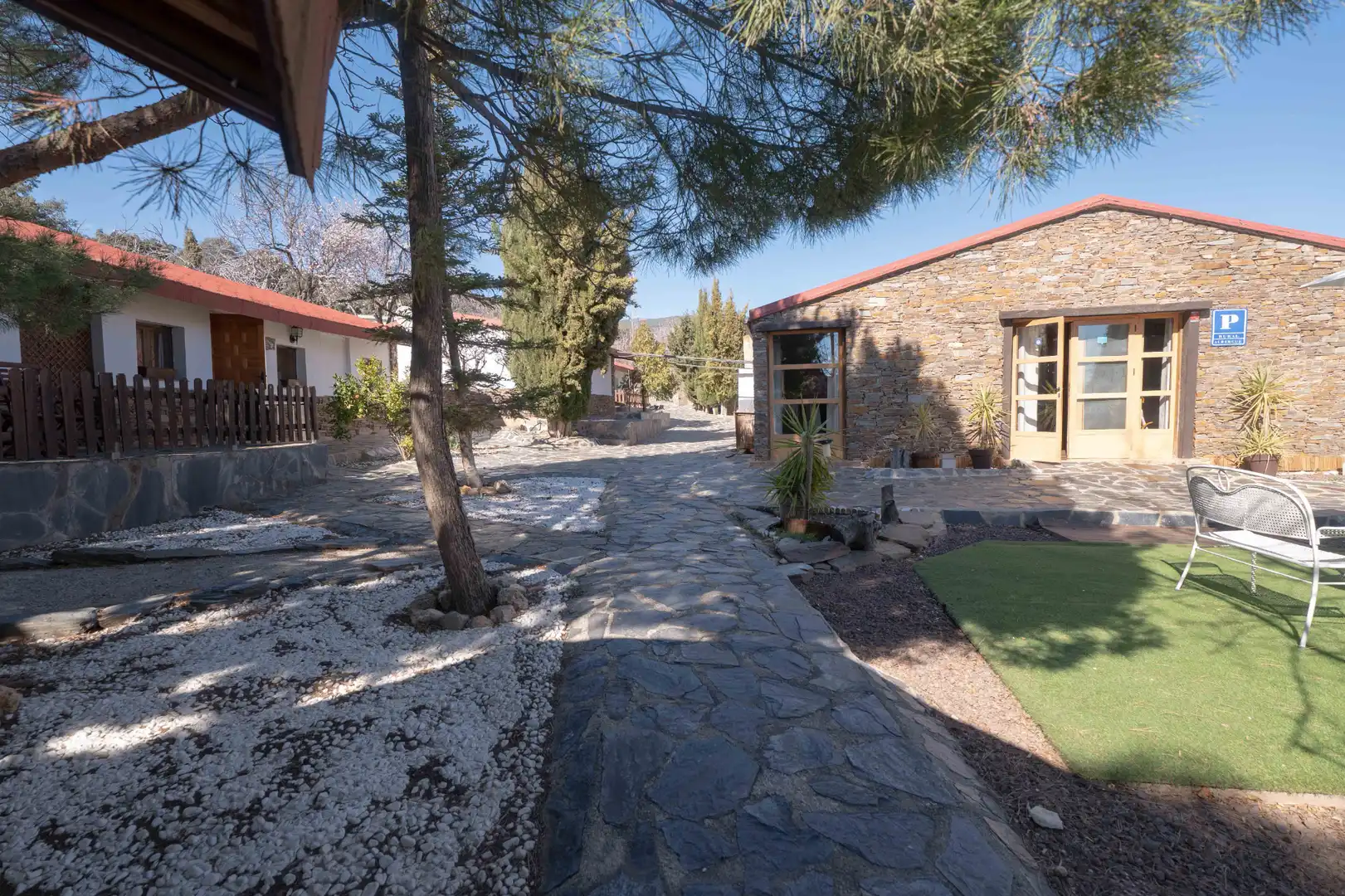 Vista exterior de Finca rústica en venta en Nevada con Aire acondicionado, Jardín privado y Terraza