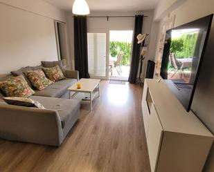 Living room of Planta baja for sale in  Palma de Mallorca  with Air Conditioner, Private garden and Terrace