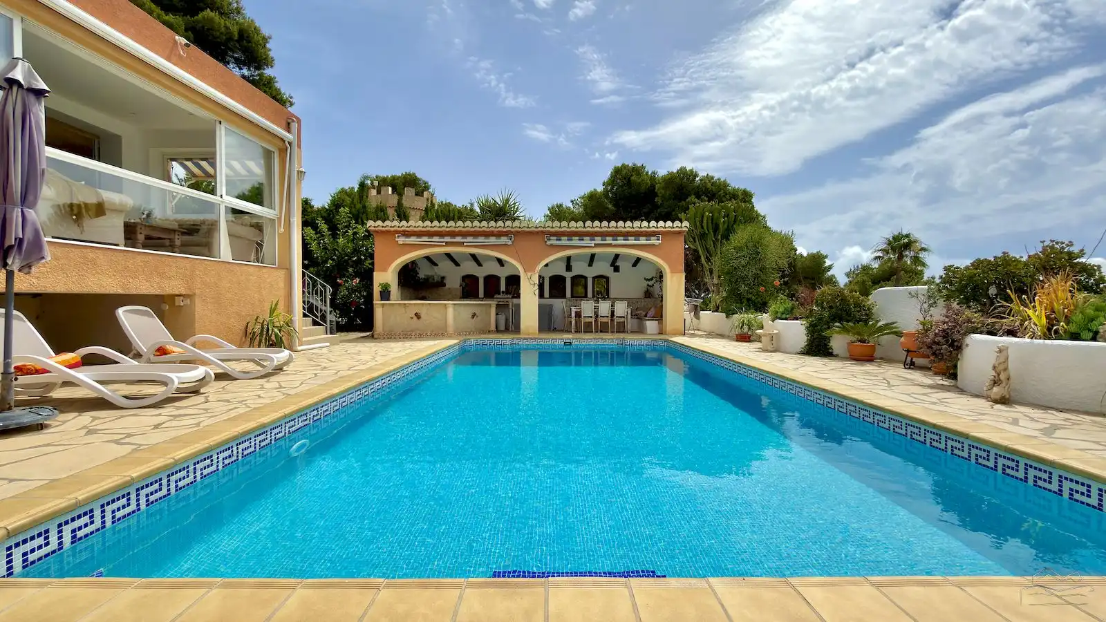 Piscina de Casa o xalet en venda en Jávea / Xàbia amb Aire condicionat, Calefacció i Jardí privat