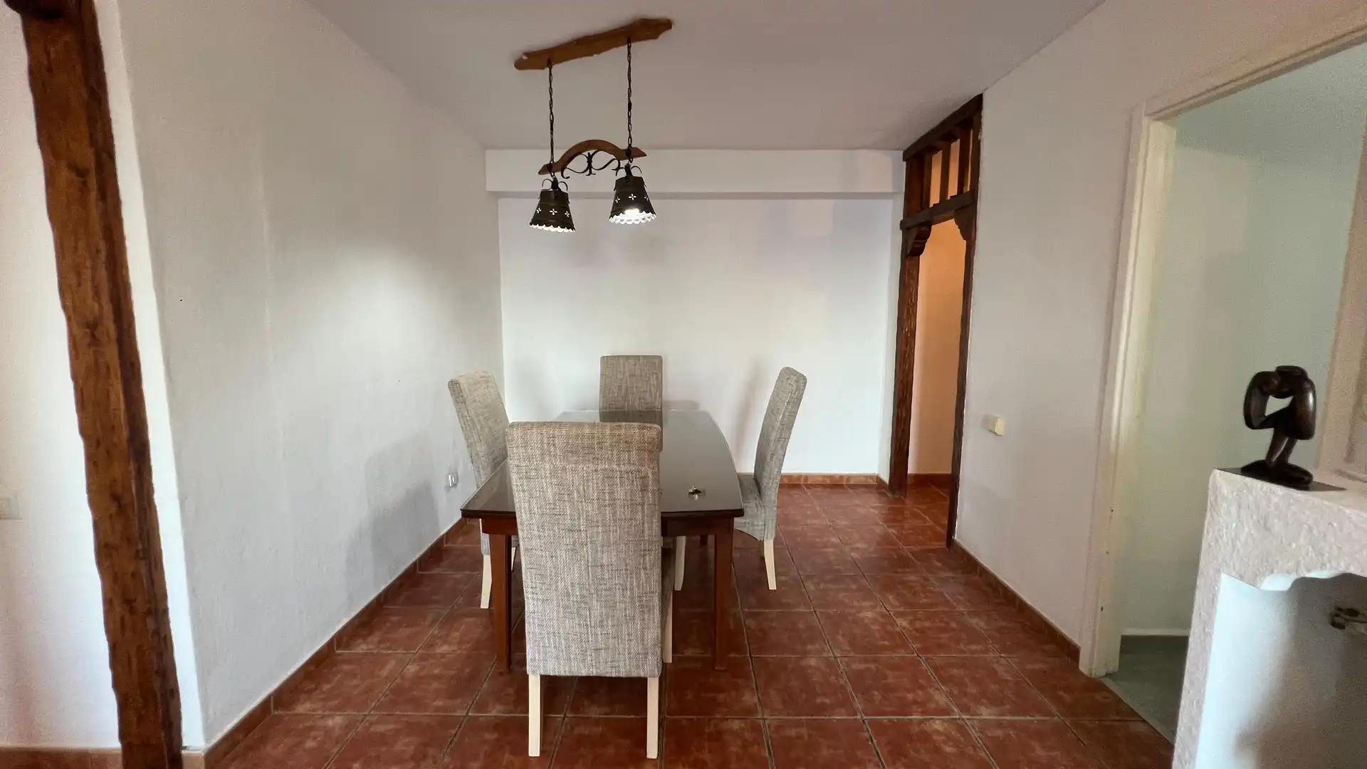 Comedor de Piso de alquiler en Santa Cruz de Tenerife con Jardín privado, Terraza y Amueblado