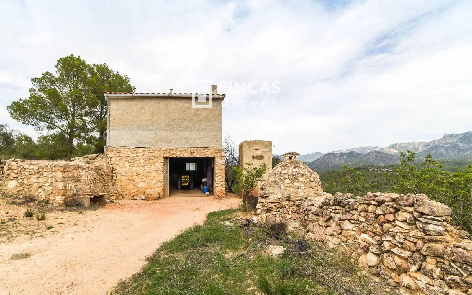 Vista exterior de Finca rústica en venta en Benifallet con Trastero y Amueblado