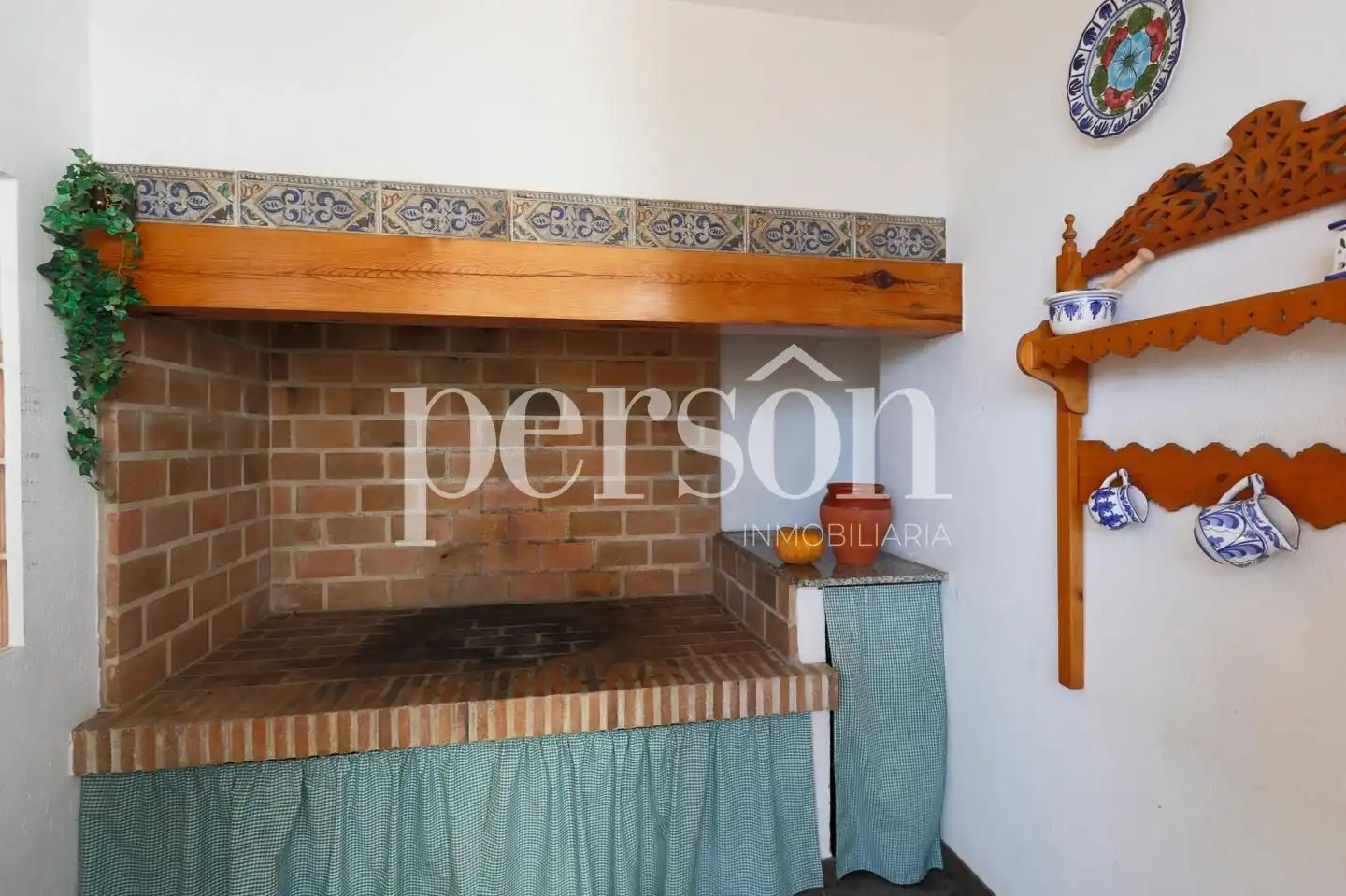 Cocina de Casa o chalet en venta en Alzira con Jardín privado, Terraza y Piscina