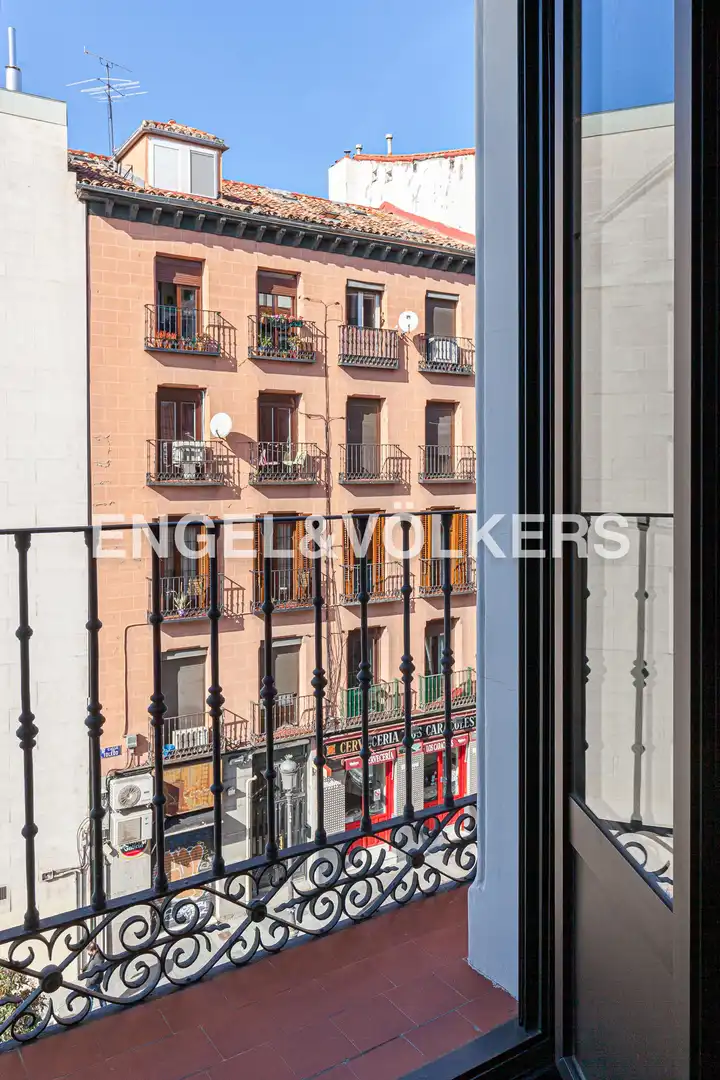 Terraza de Piso de alquiler en Madrid con Aire acondicionado, Calefacción y Balcón