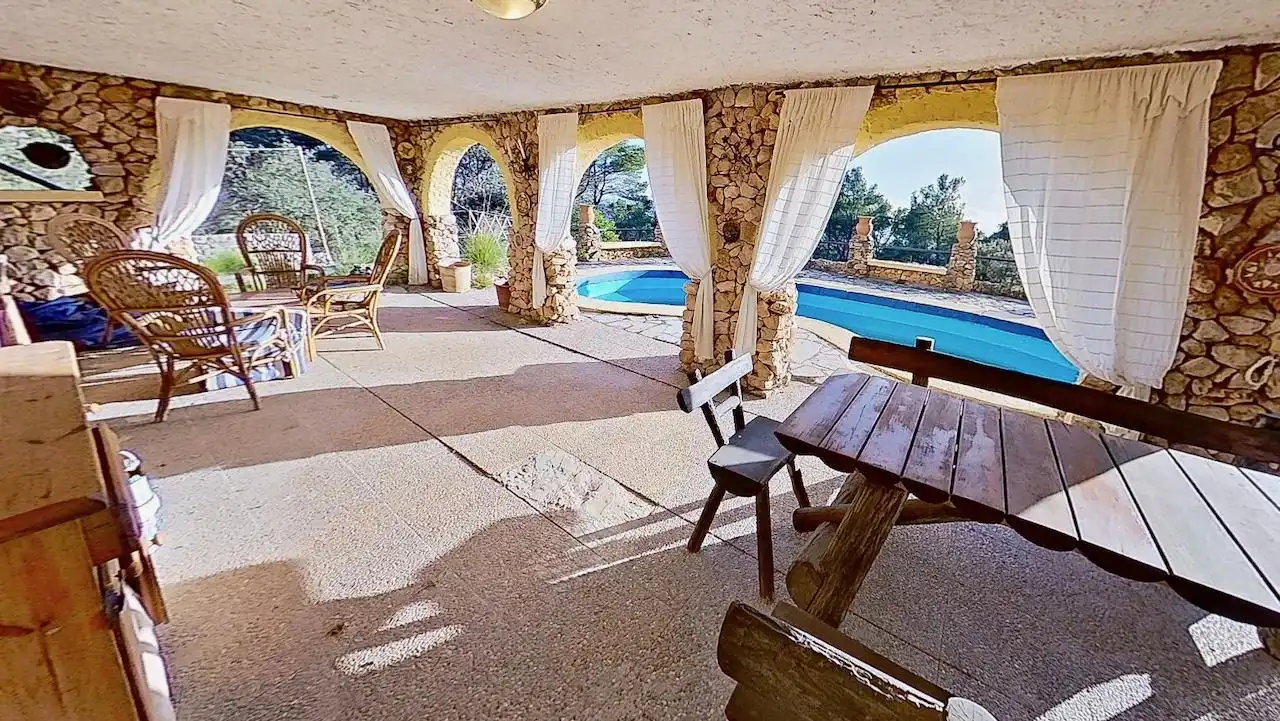 Terrace of Country homes for sale in Puigpunyent  with Heating, Private garden and Terrace