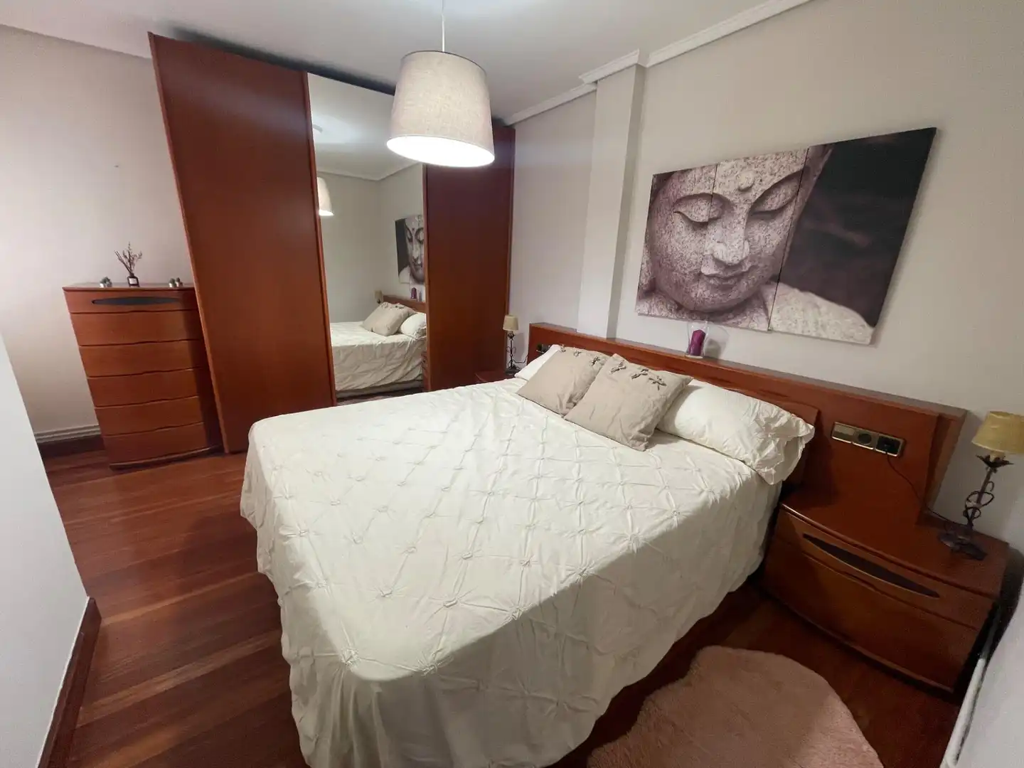 Bedroom of Flat for sale in Bilbao   with Heating, Terrace and Furnished