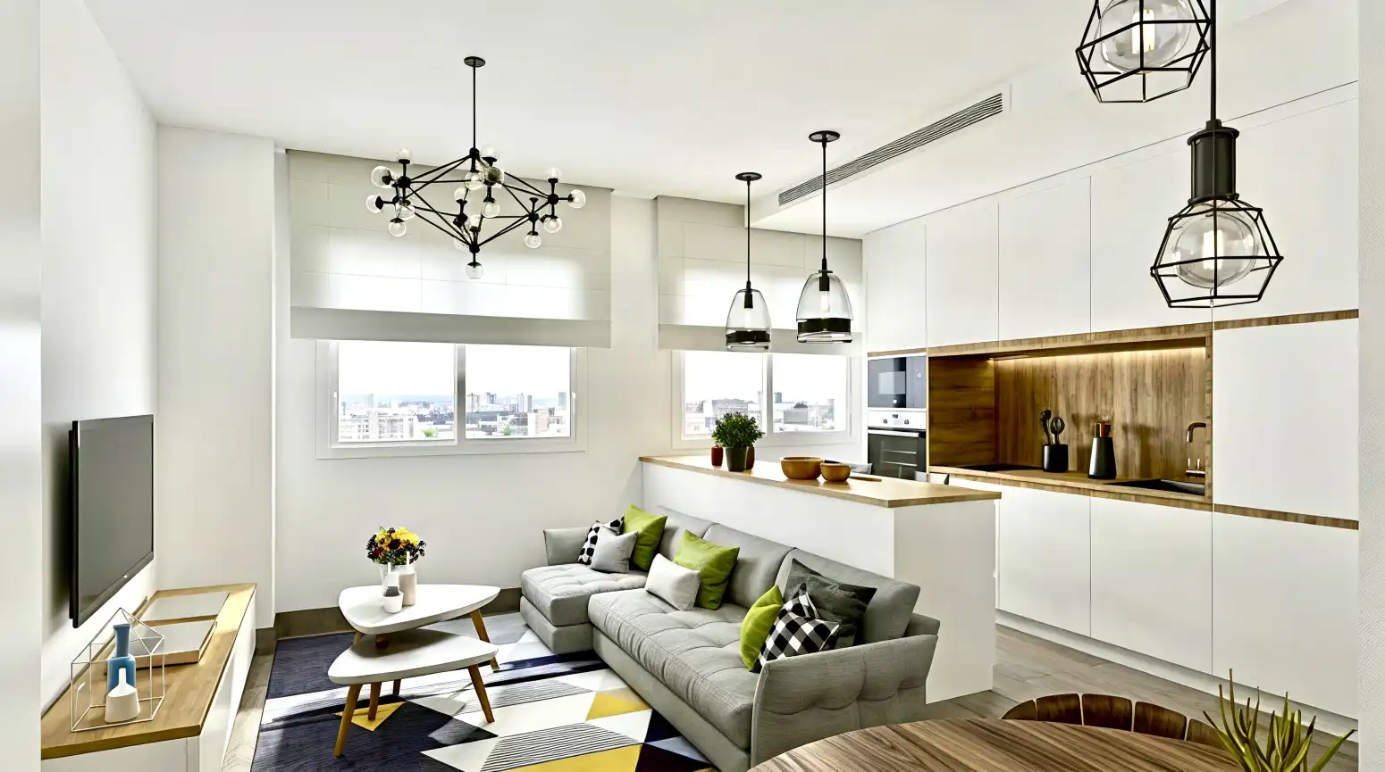 Wohnzimmer von Wohnung zum Verkauf in Santander