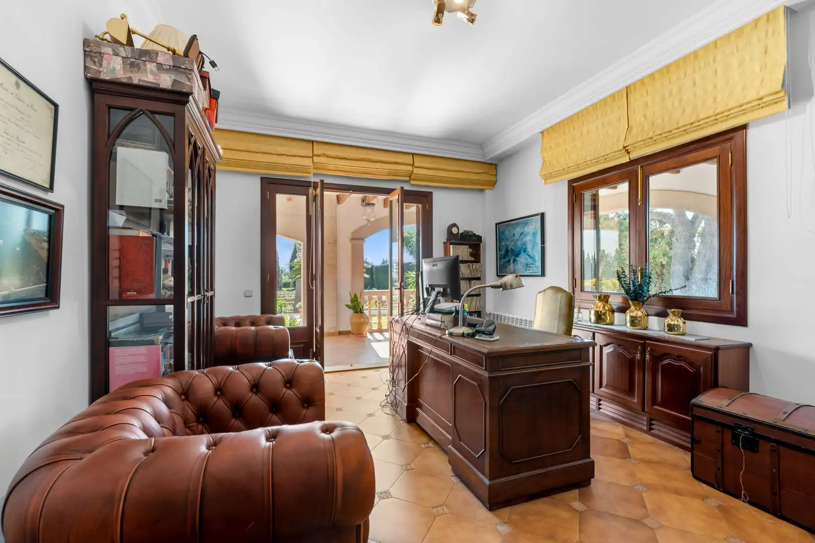 Sala d'estar de Finca rústica en venda en Lloseta amb Aire condicionat, Calefacció i Parquet