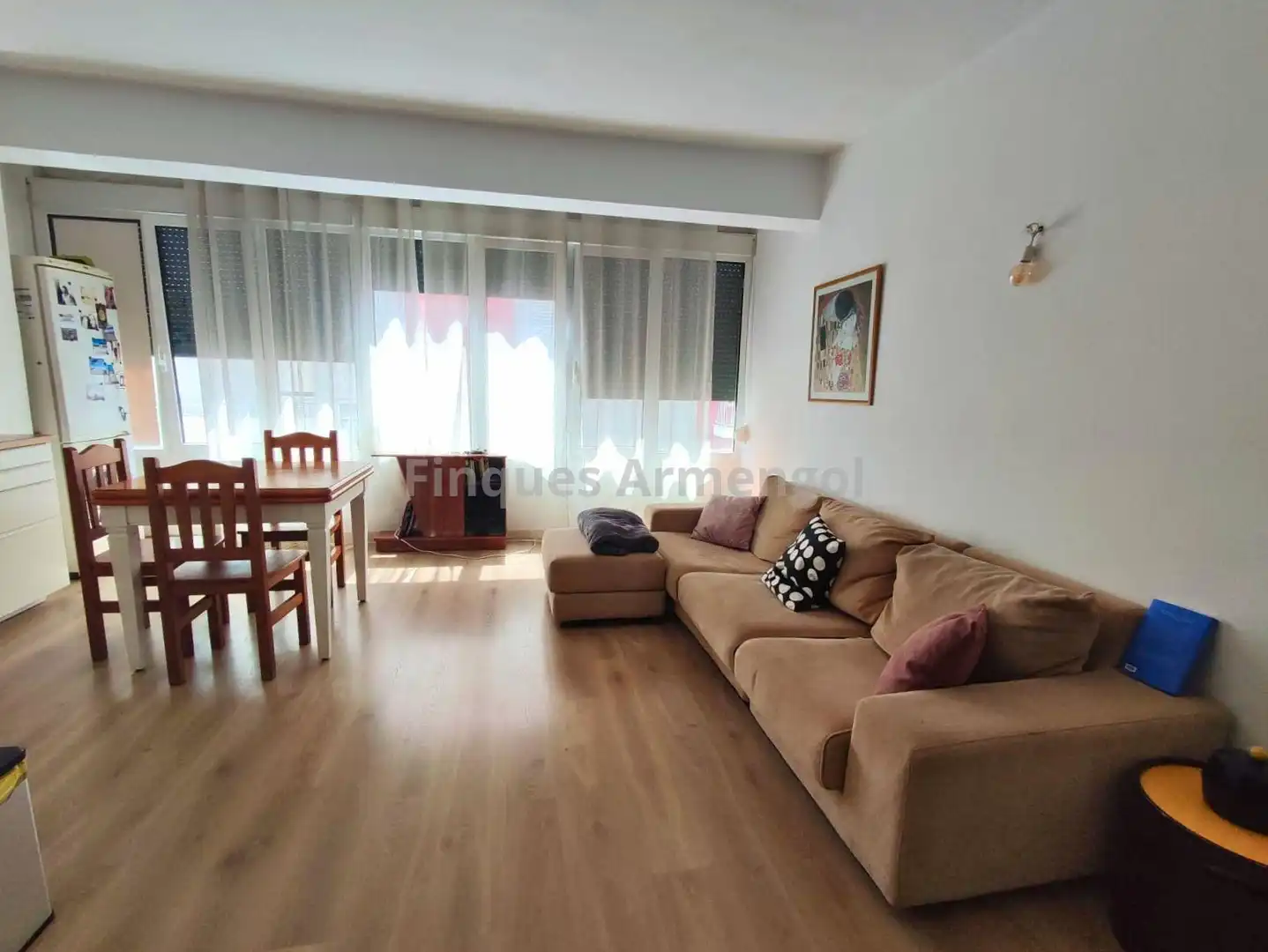 Sala d'estar de Pis en venda en Es Castell amb Traster i Moblat