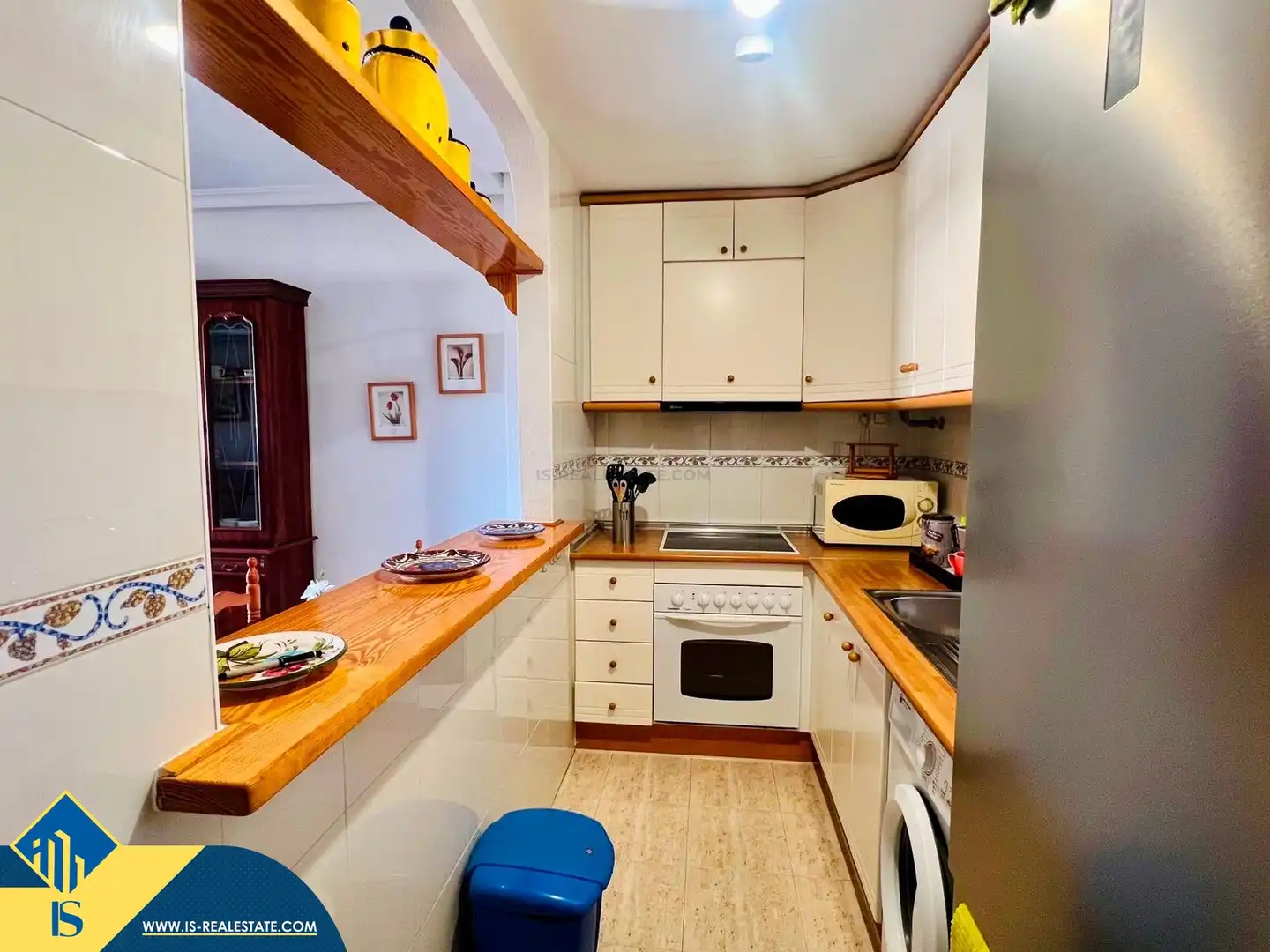 Kitchen of Flat for sale in Torrevieja  with Air Conditioner, Terrace and Furnished