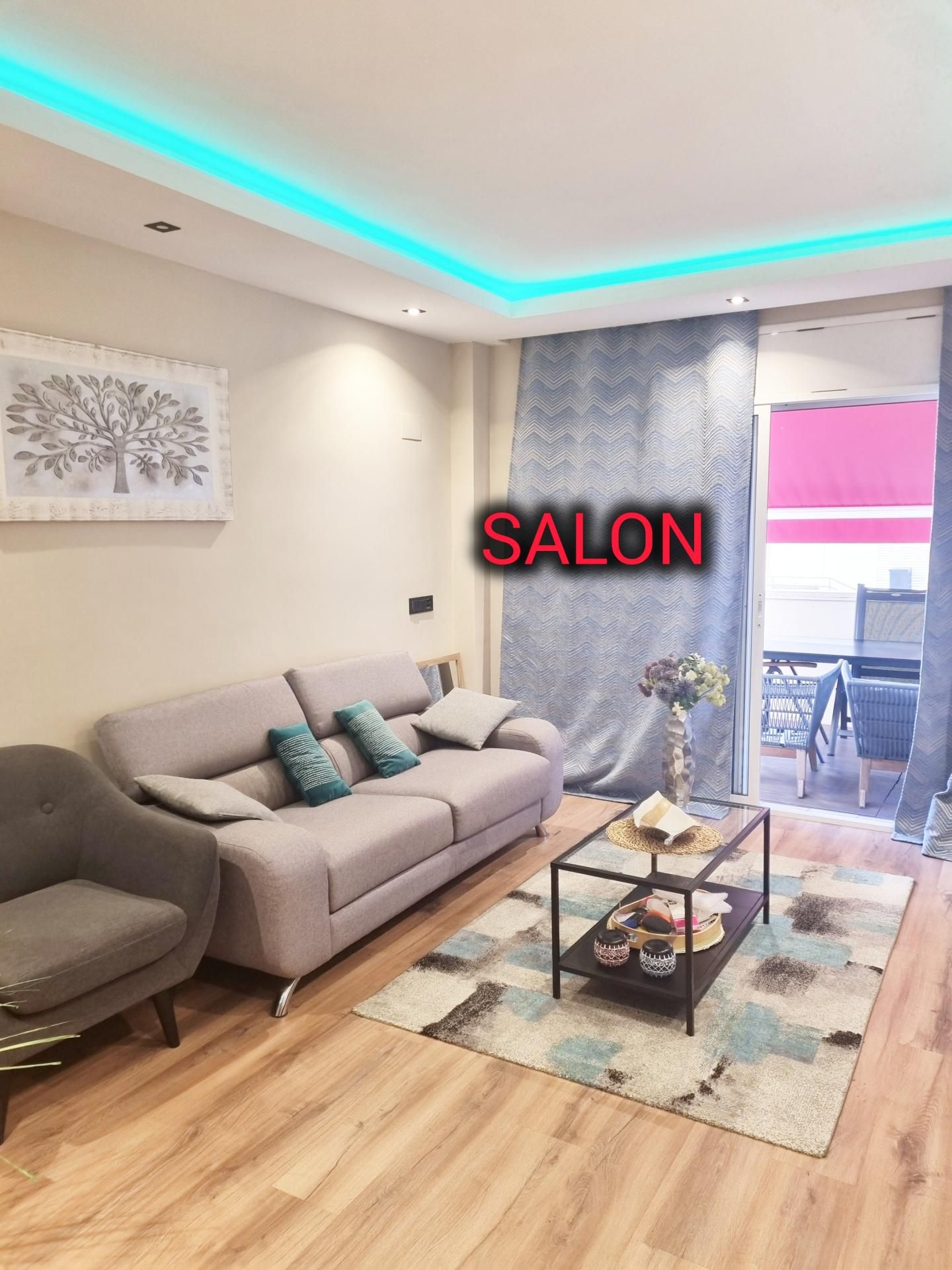 Sala d'estar de Pis en venda en Lloret de Mar amb Aire condicionat, Calefacció i Terrassa