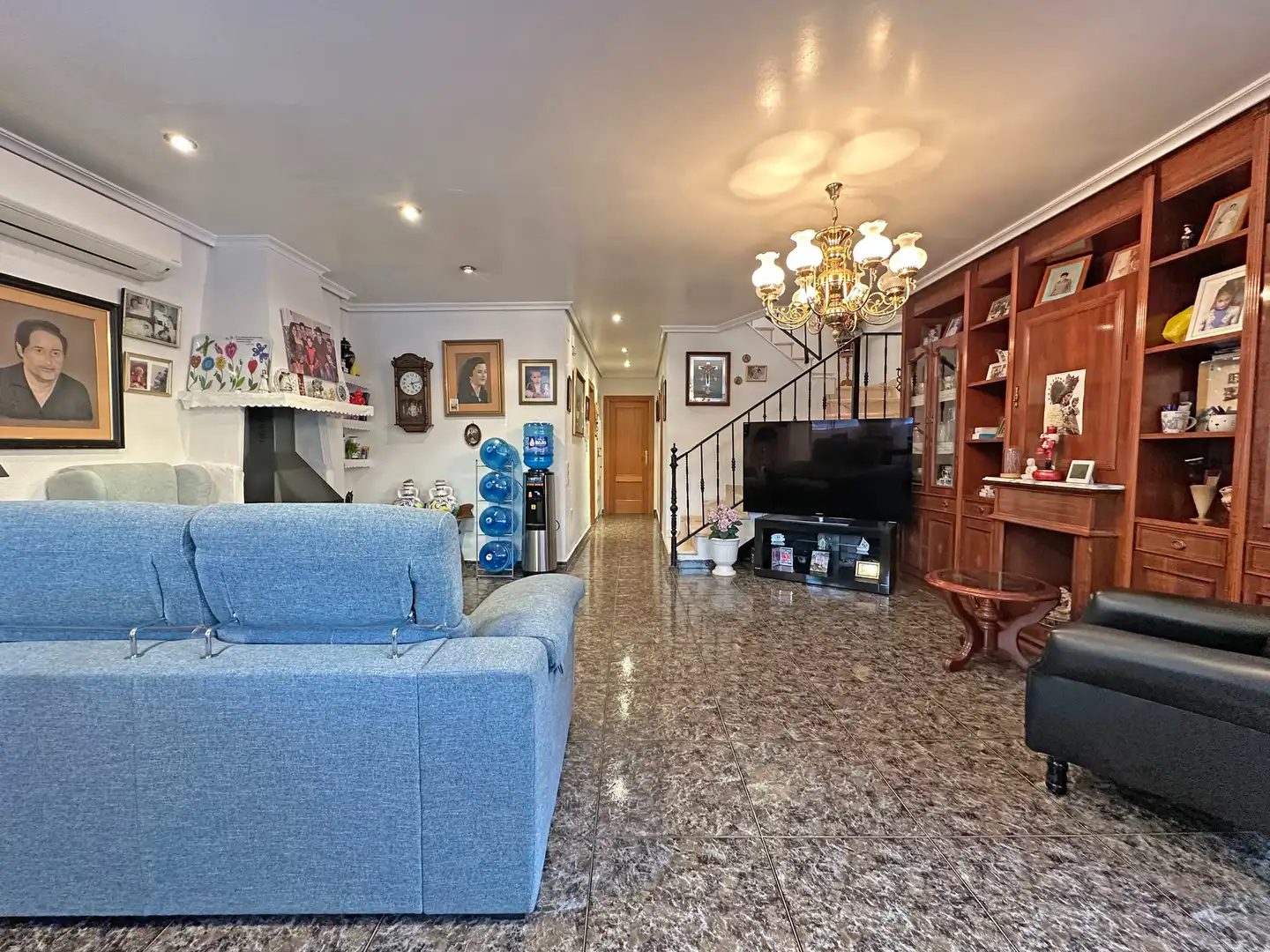 Sala de estar de Casa o chalet en venta en Paterna con Aire acondicionado, Jardín privado y Terraza