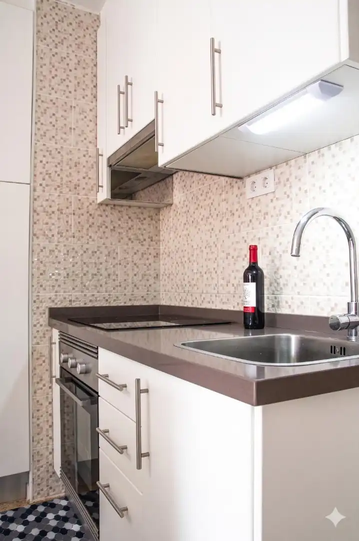 Kitchen of Study for rent in Puerto de la Cruz  with Balcony