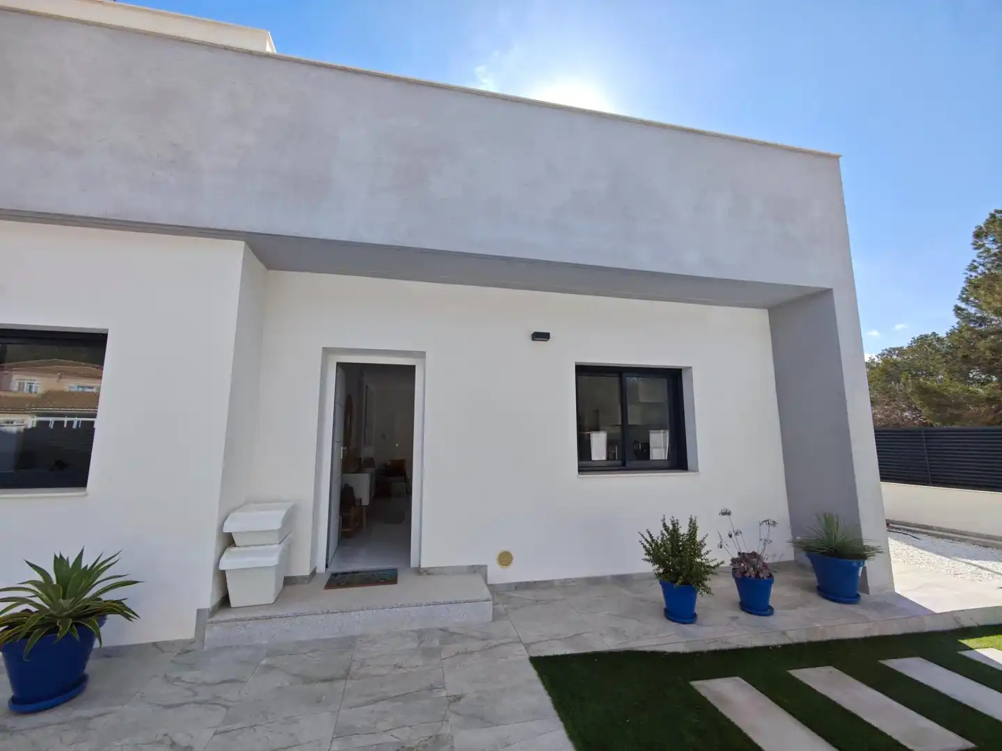 Vista exterior de Casa o chalet en venta en Pilar de la Horadada con Calefacción, Jardín privado y Terraza
