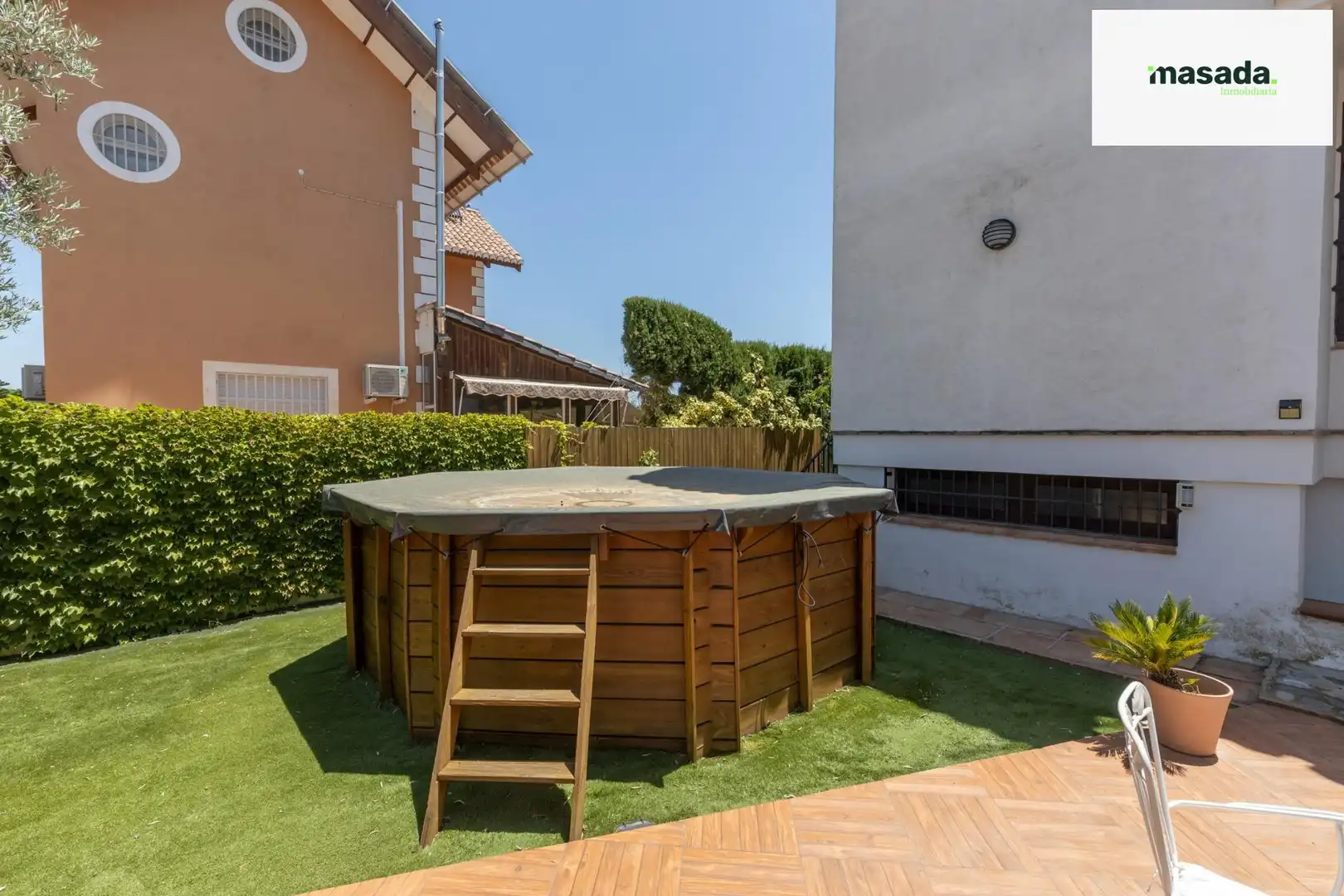 Terraza de Casa o chalet en venta en Vegas del Genil con Calefacción, Jardín privado y Piscina