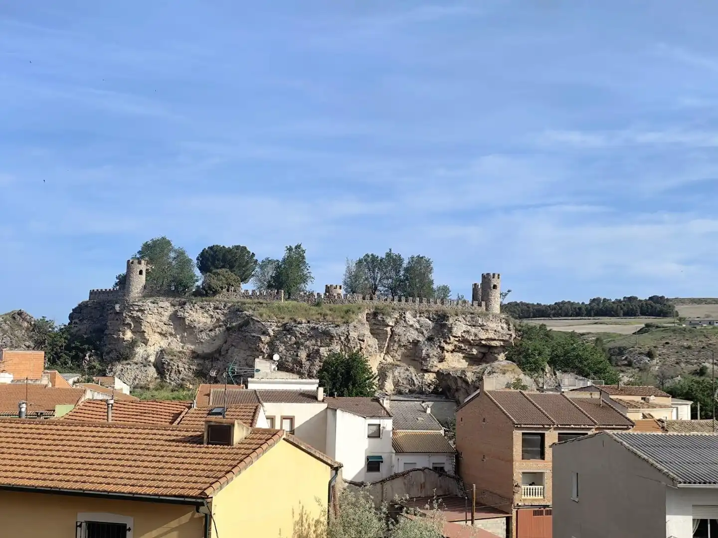Vista exterior de Casa o xalet en venda en Almoguera amb Jardí privat