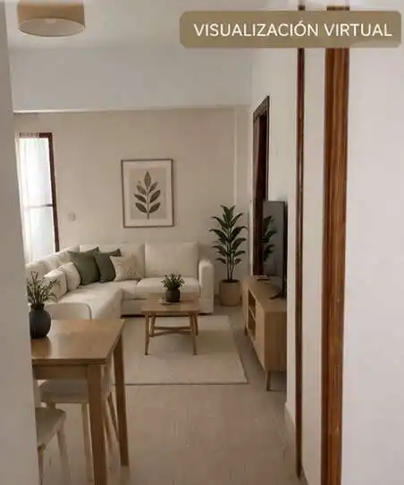 Sala de estar de Piso en venta en Las Palmas de Gran Canaria