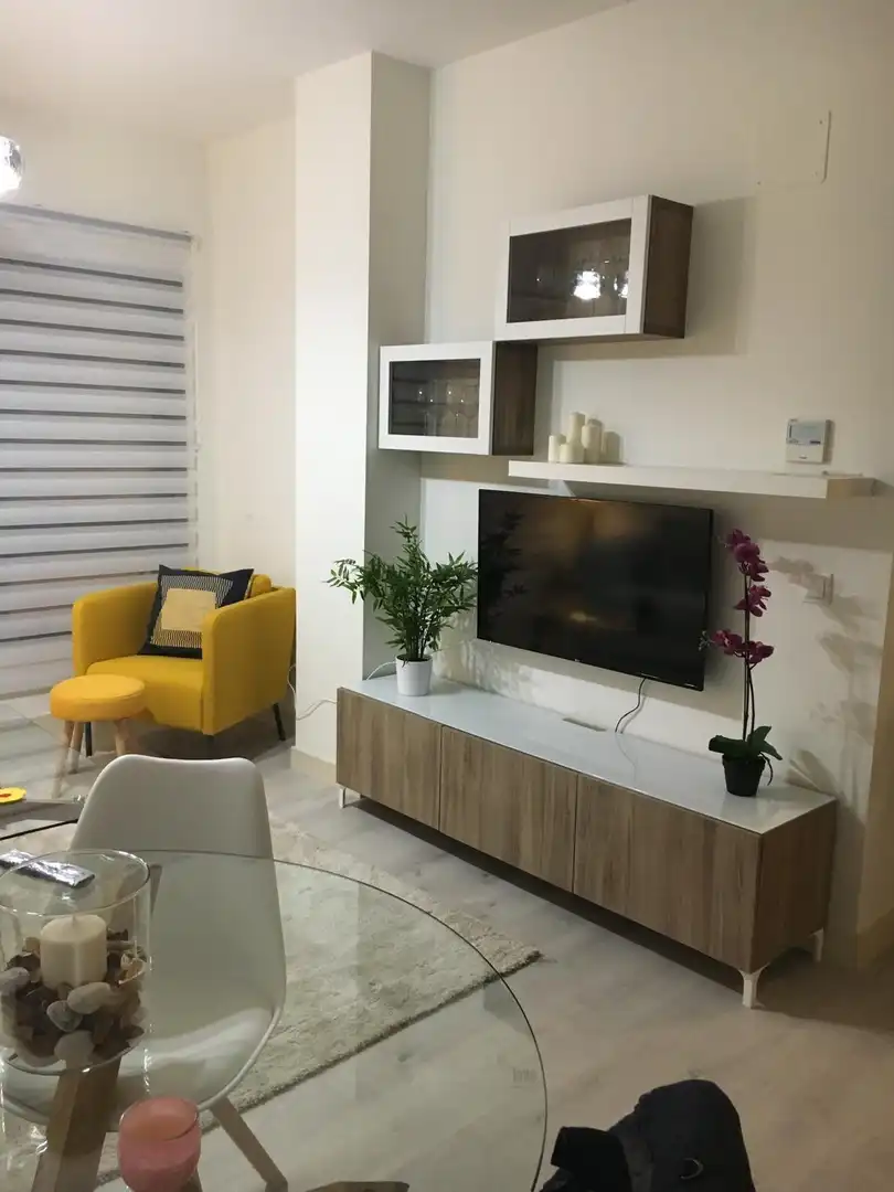 Sala d'estar de Pis de lloguer en Málaga amb Aire condicionat, Calefacció i Terrassa