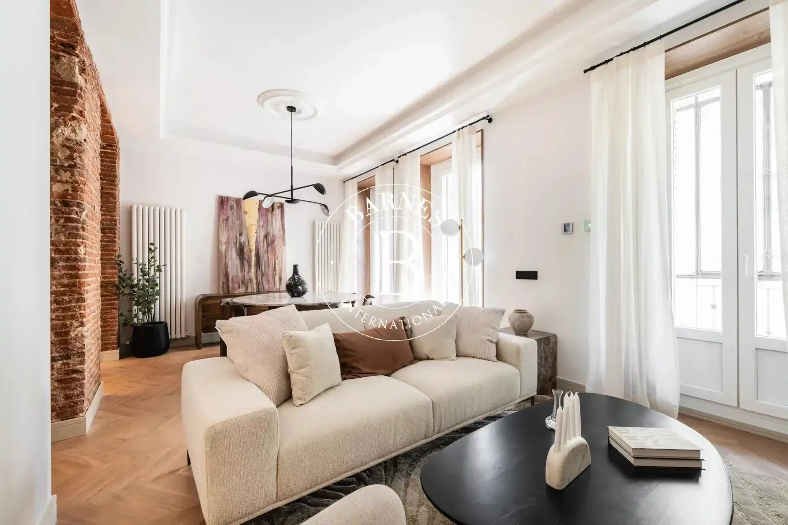 Sala de estar de Piso en venta en Madrid con Aire acondicionado, Calefacción y Amueblado