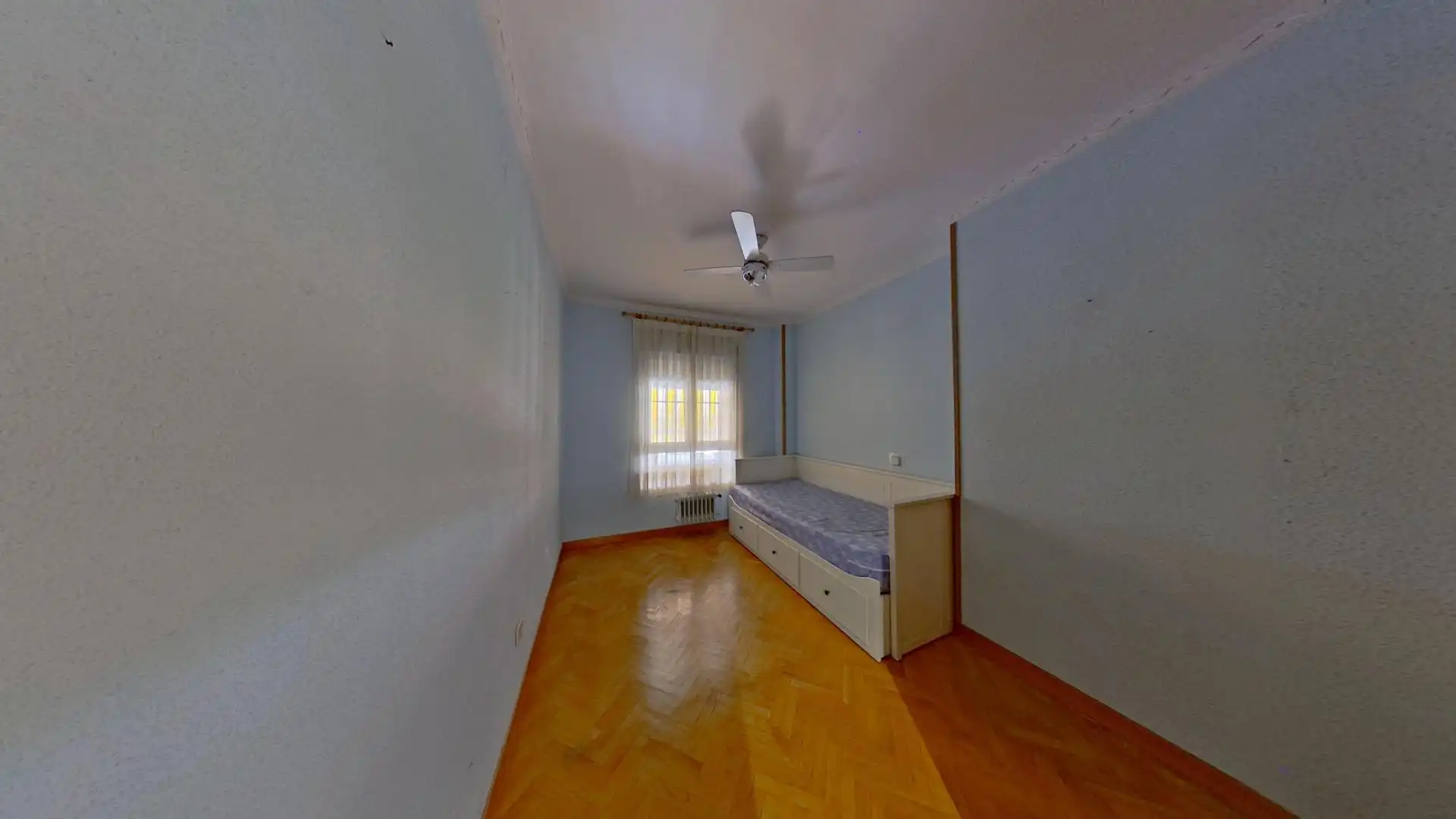 Bedroom of Flat for sale in Getafe  with Private garden, Parquet flooring and Terrace
