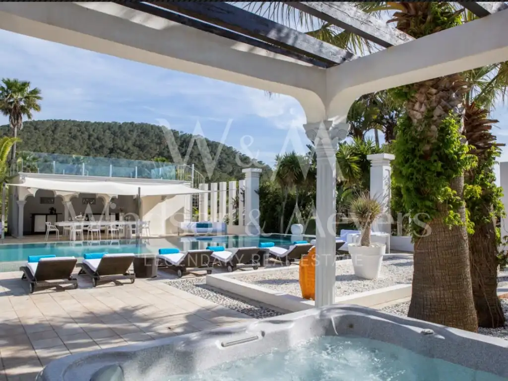 Terraza de Casa o chalet en venta en Sant Josep de sa Talaia con Jardín privado, Terraza y Piscina