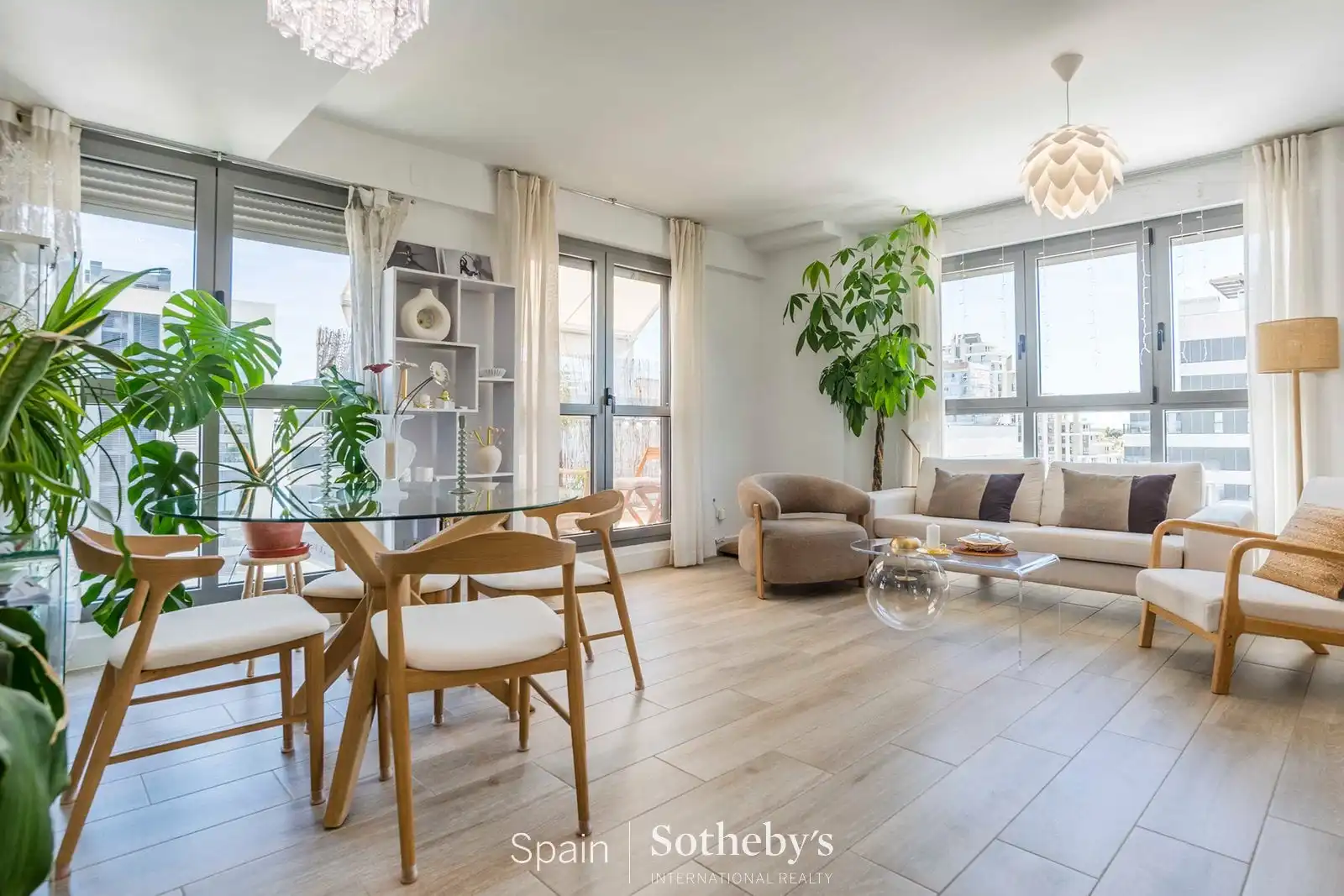 Sala de estar de Apartamento en venta en Madrid con Aire acondicionado, Calefacción y Terraza