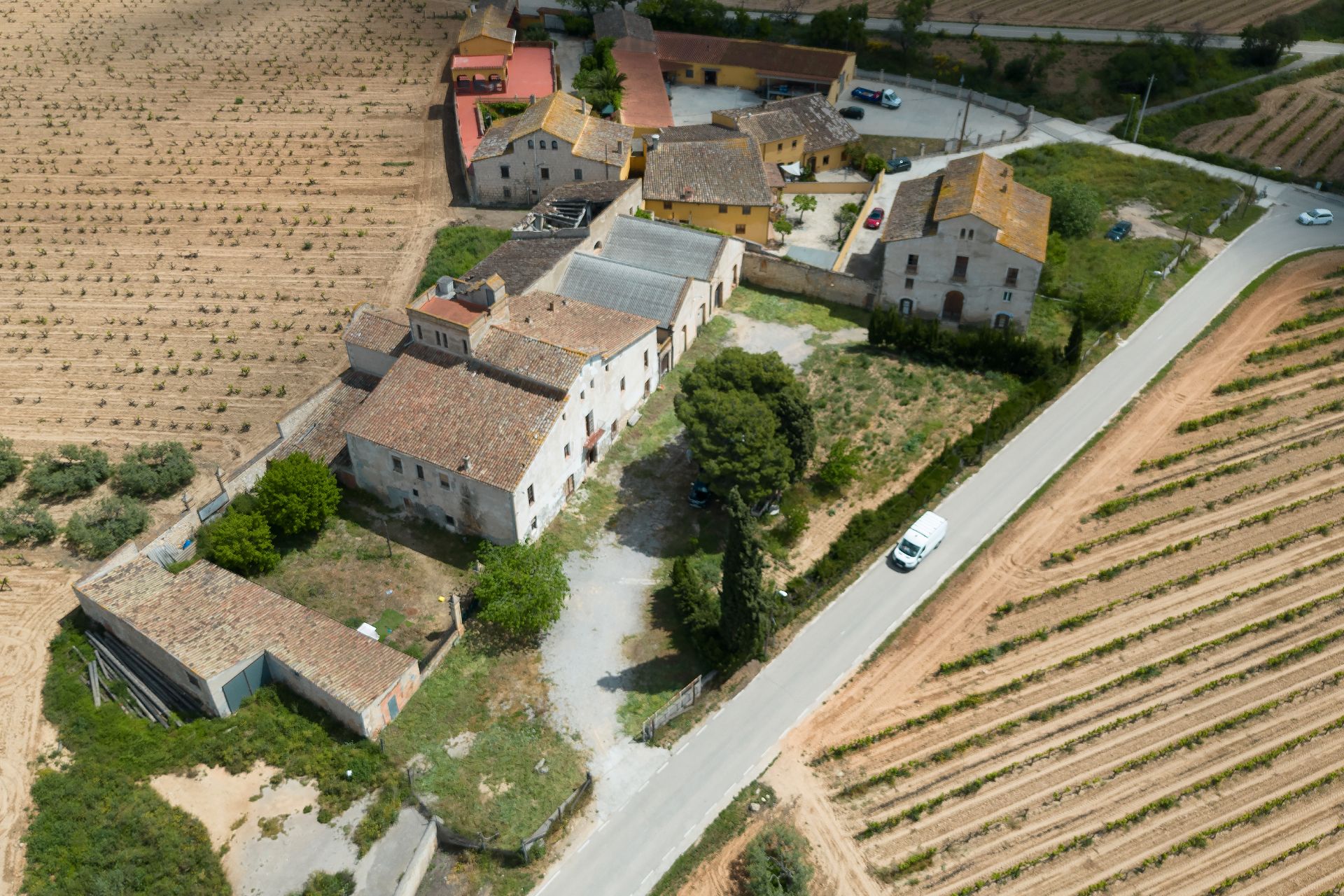Vista exterior de Finca rústica en venda en Olèrdola amb Jardí privat, Terrassa i Balcó