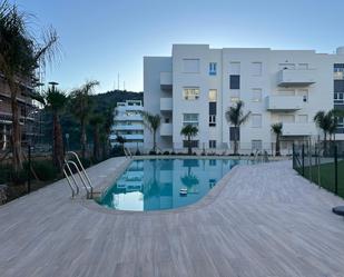 Swimming pool of Flat to rent in Málaga Capital  with Air Conditioner, Heating and Private garden