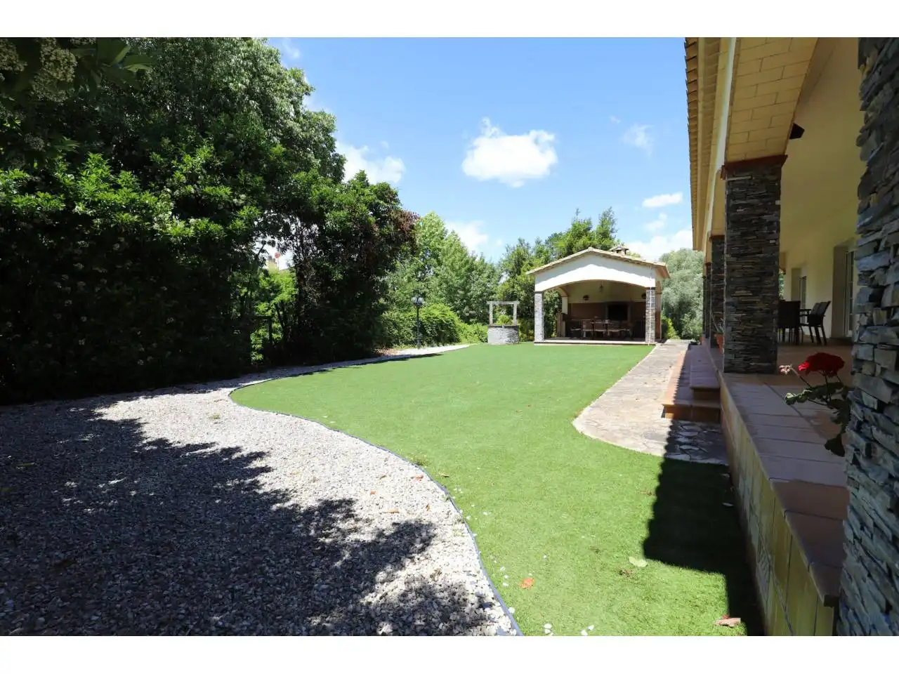 Garden of Houses for sale in Caldes de Malavella  with Heating, Private garden and Terrace