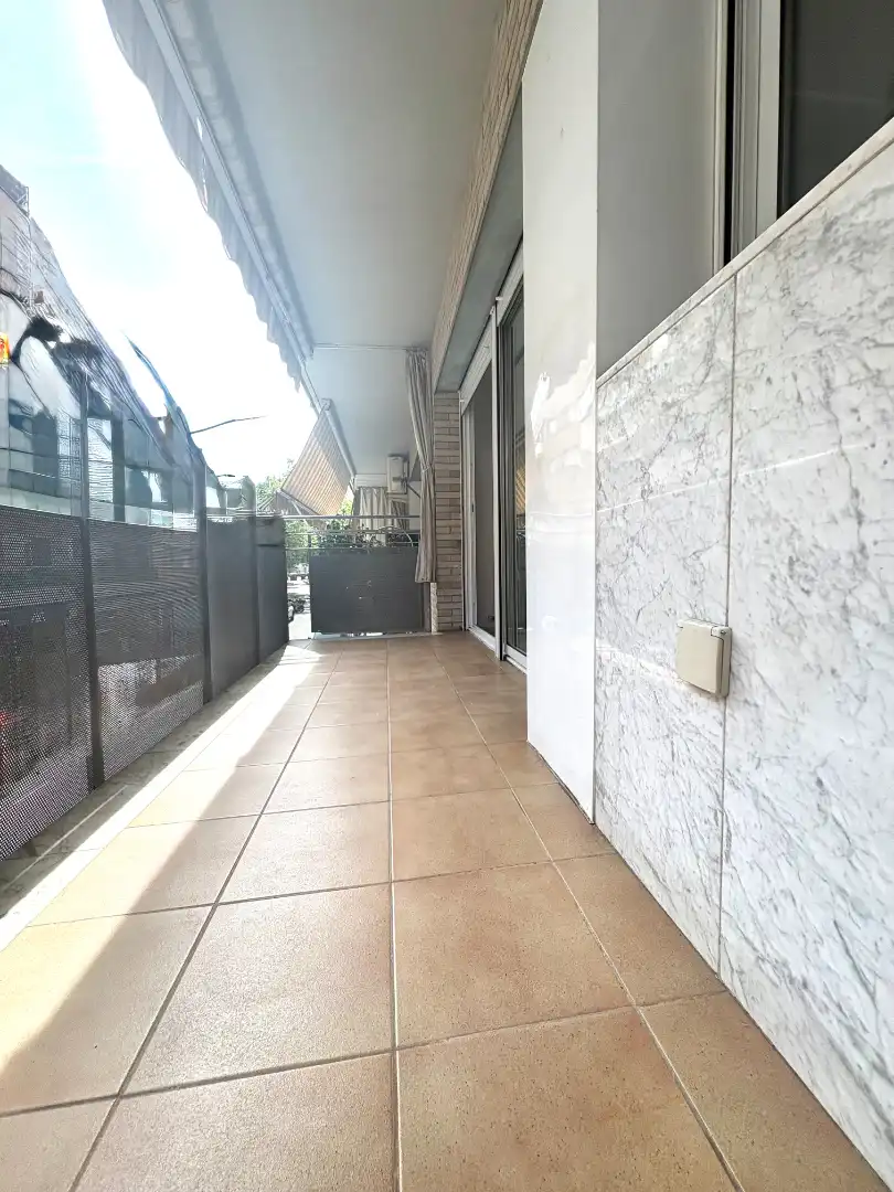 Balcony of Flat for sale in Terrassa  with Heating, Terrace and Oven