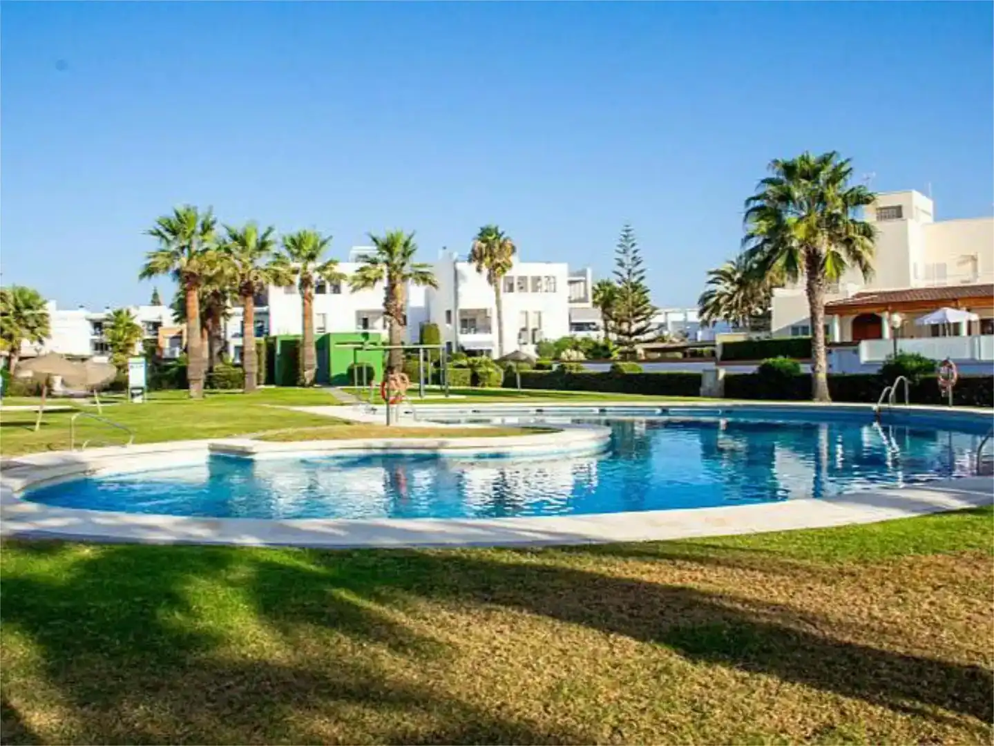 Jardí de Dúplex en venda en Vera amb Aire condicionat, Jardí privat i Moblat