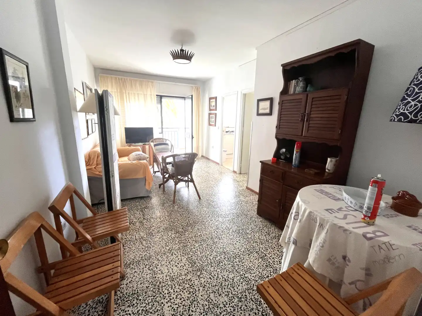 Sala d'estar de Apartament en venda en La Antilla amb Terrassa i Moblat