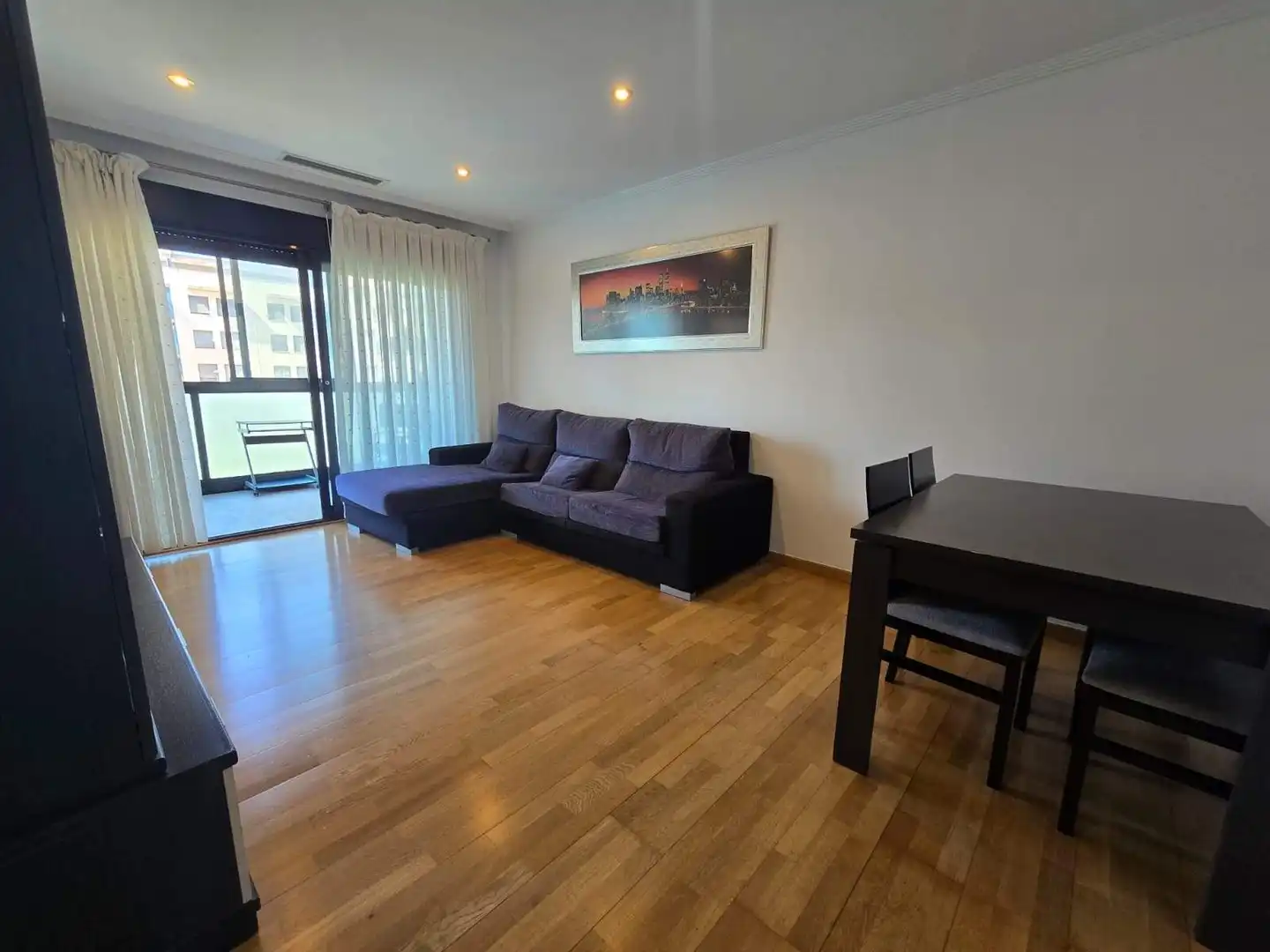 Living room of Flat for sale in Santa Pola  with Air Conditioner, Private garden and Terrace