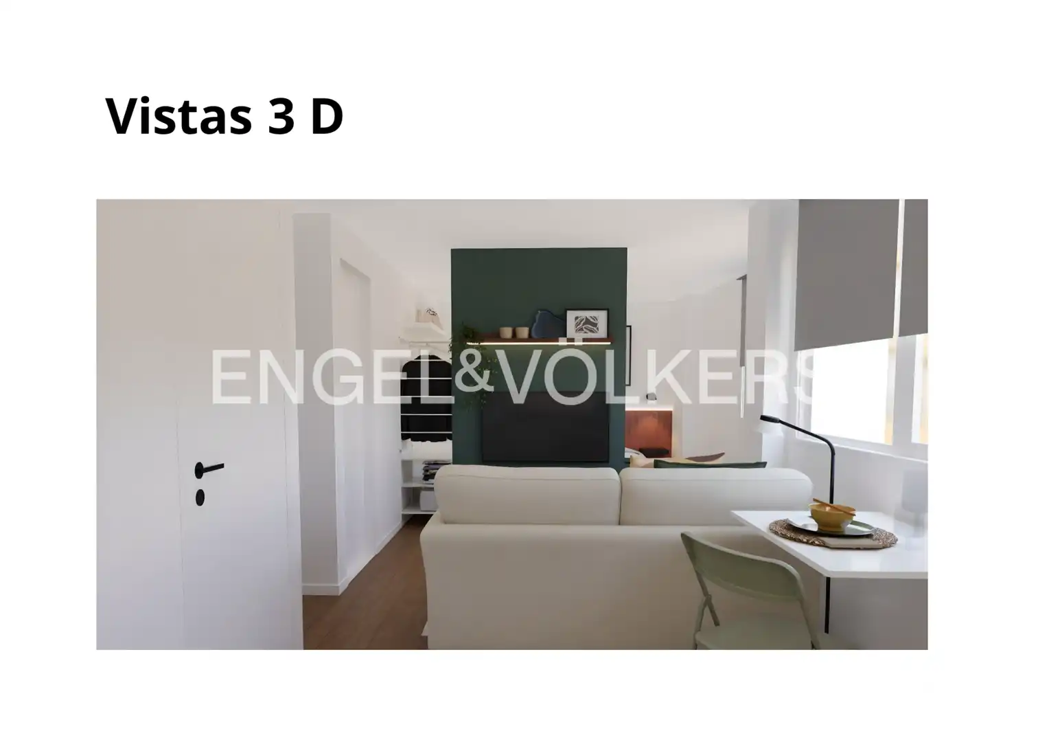 Wohnzimmer von Wohnung zur Miete in Madrid mit Klimaanlage, Heizung und Parkett