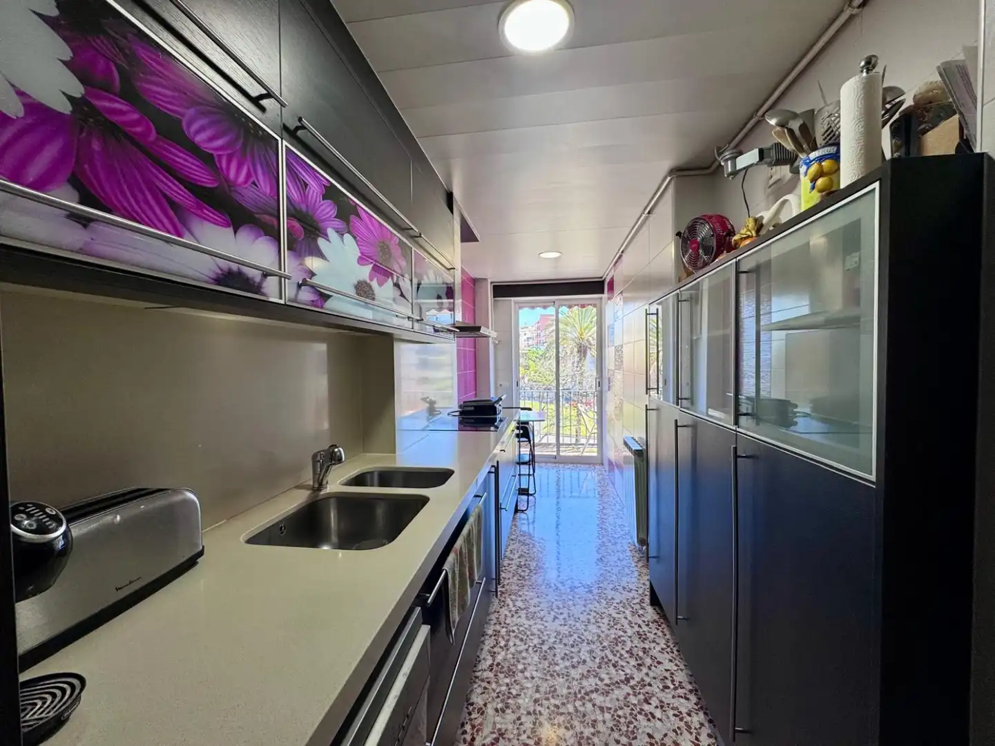 Cocina de Piso en venta en Mataró con Terraza y Balcón