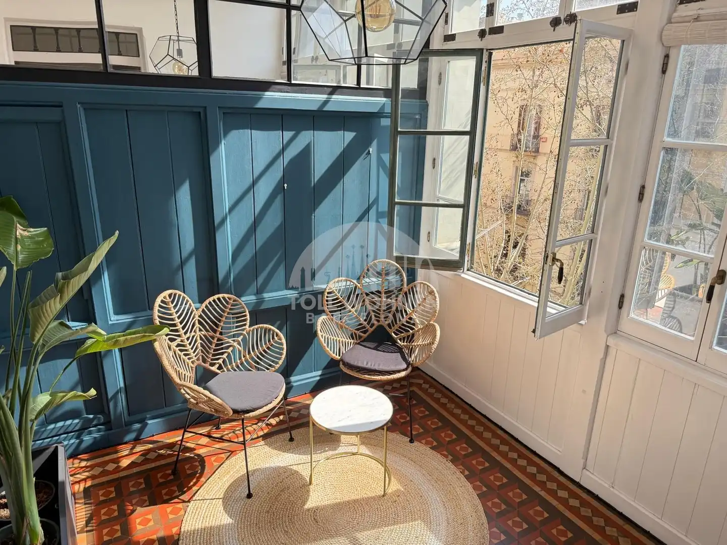 Terrasse von Wohnung zur Miete in Barcelona mit Klimaanlage, Heizung und Terrasse
