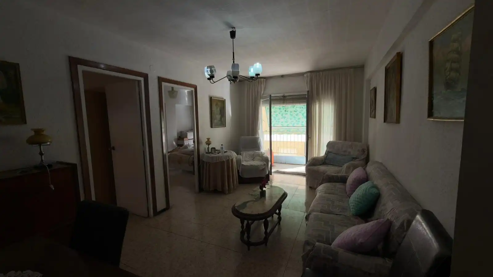 Sala d'estar de Pis en venda en Alicante / Alacant amb Terrassa