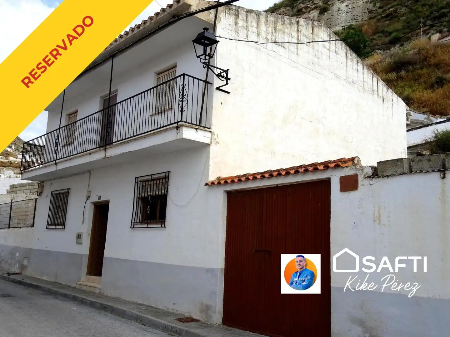 Vista exterior de Casa o xalet en venda en Galera amb Balcó