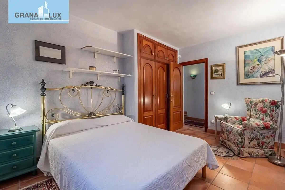 Bedroom of Houses for sale in Almuñécar  with Air Conditioner, Heating and Private garden