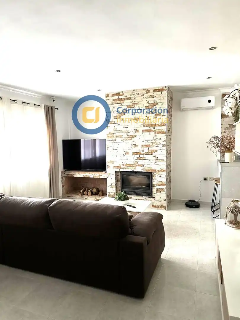Living room of Houses for sale in Lorca  with Storage room and Furnished