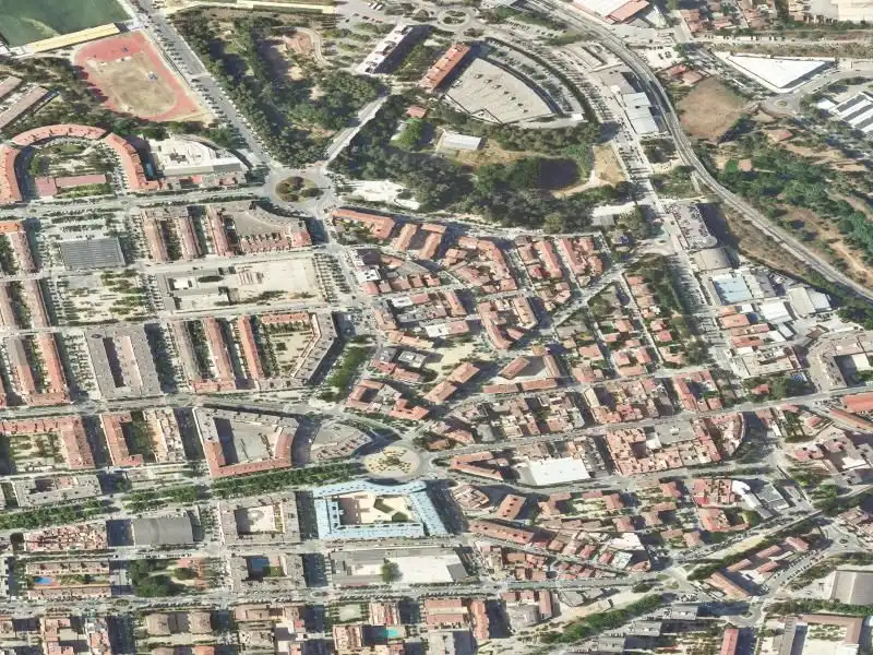 Vista exterior de Piso en venta en Martorell