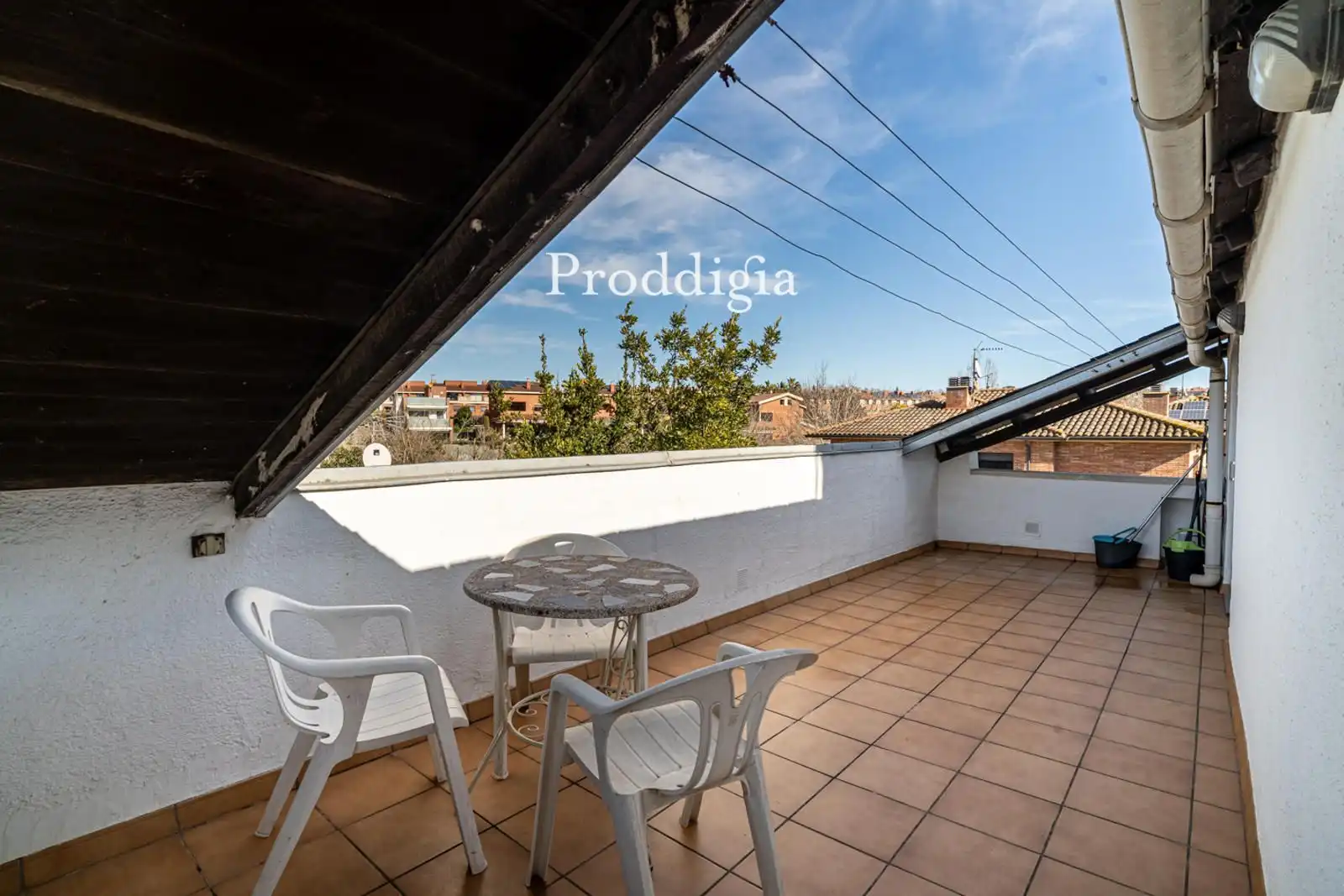 Terrace of Houses for sale in Sant Cugat del Vallès  with Terrace and Swimming Pool