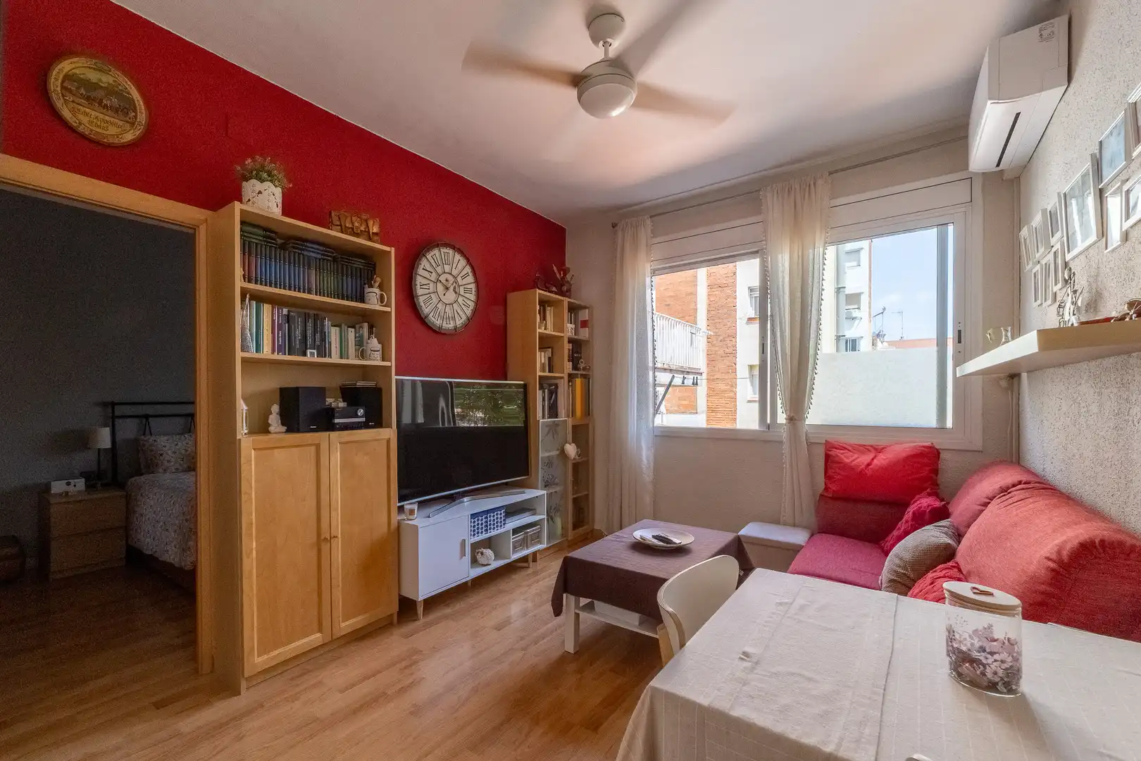 Sala de estar de Piso en venta en Barcelona