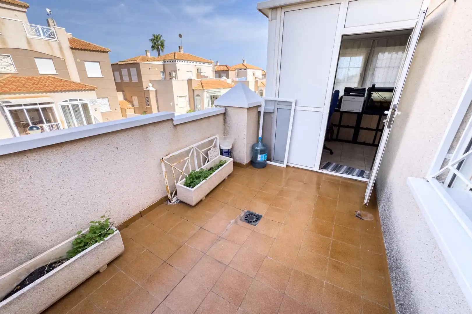 Terrassa de Casa adosada en venda en Torrevieja amb Aire condicionat, Jardí privat i Terrassa
