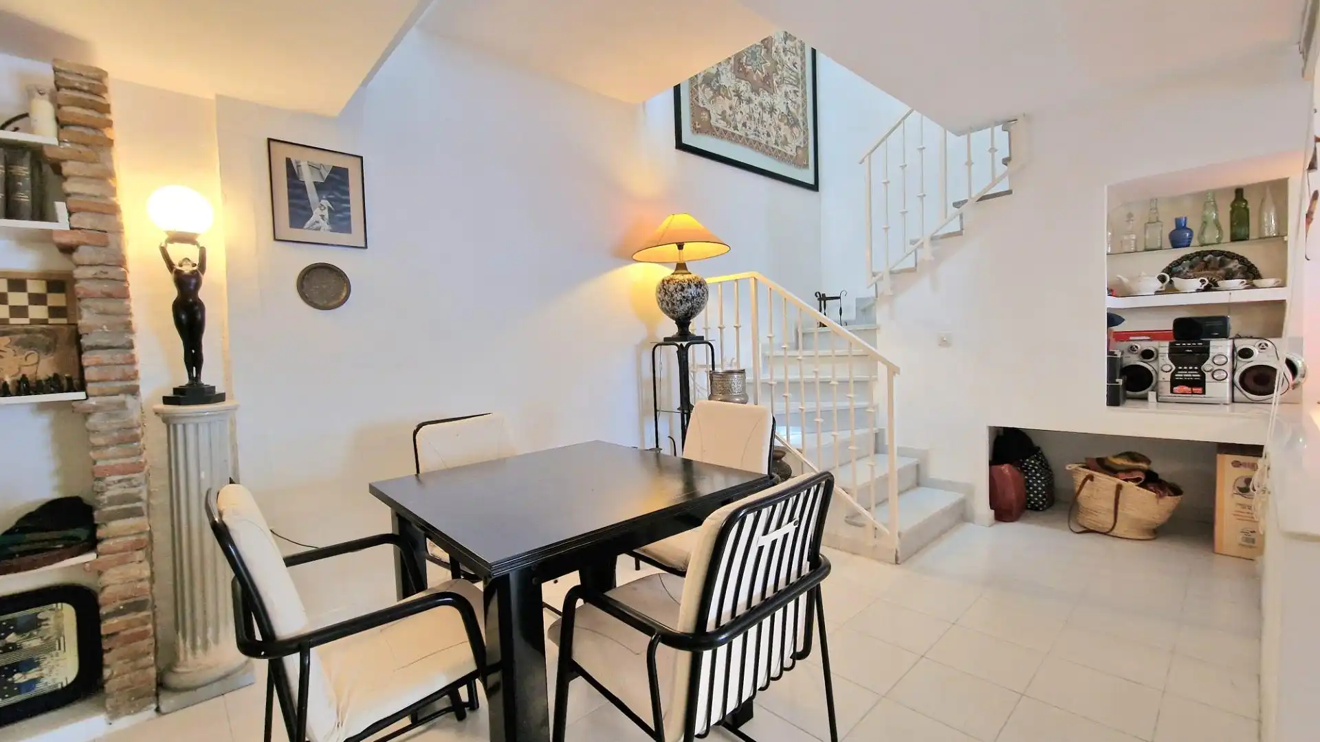 Dining room of Detached homes for sale in Benalmádena  with Heating, Terrace and Swimming Pool
