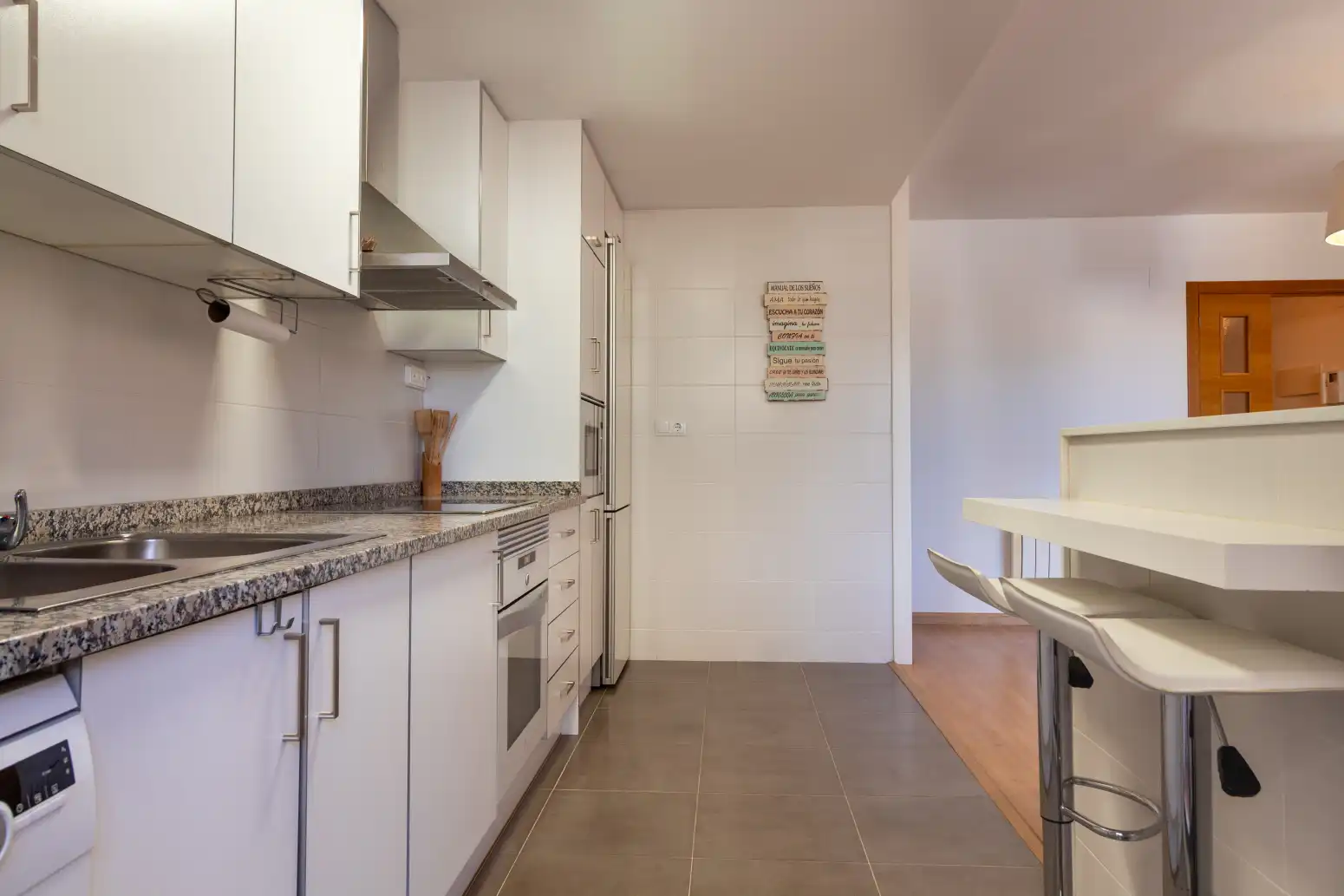 Küche von Wohnung zur Miete in Sagunto / Sagunt mit Möbliert und Balkon