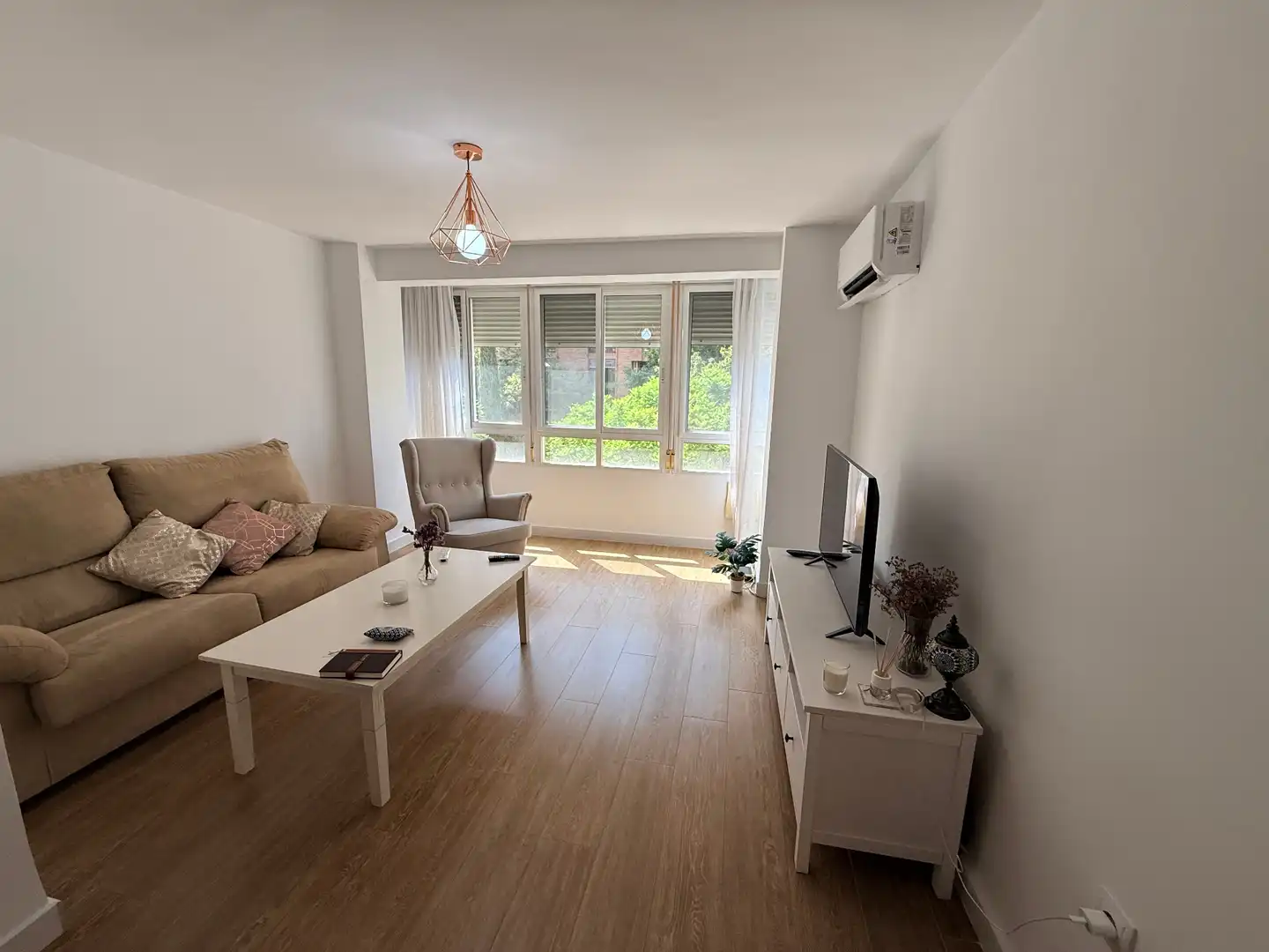 Living room of Flat for sale in Cartagena  with Air Conditioner and Furnished